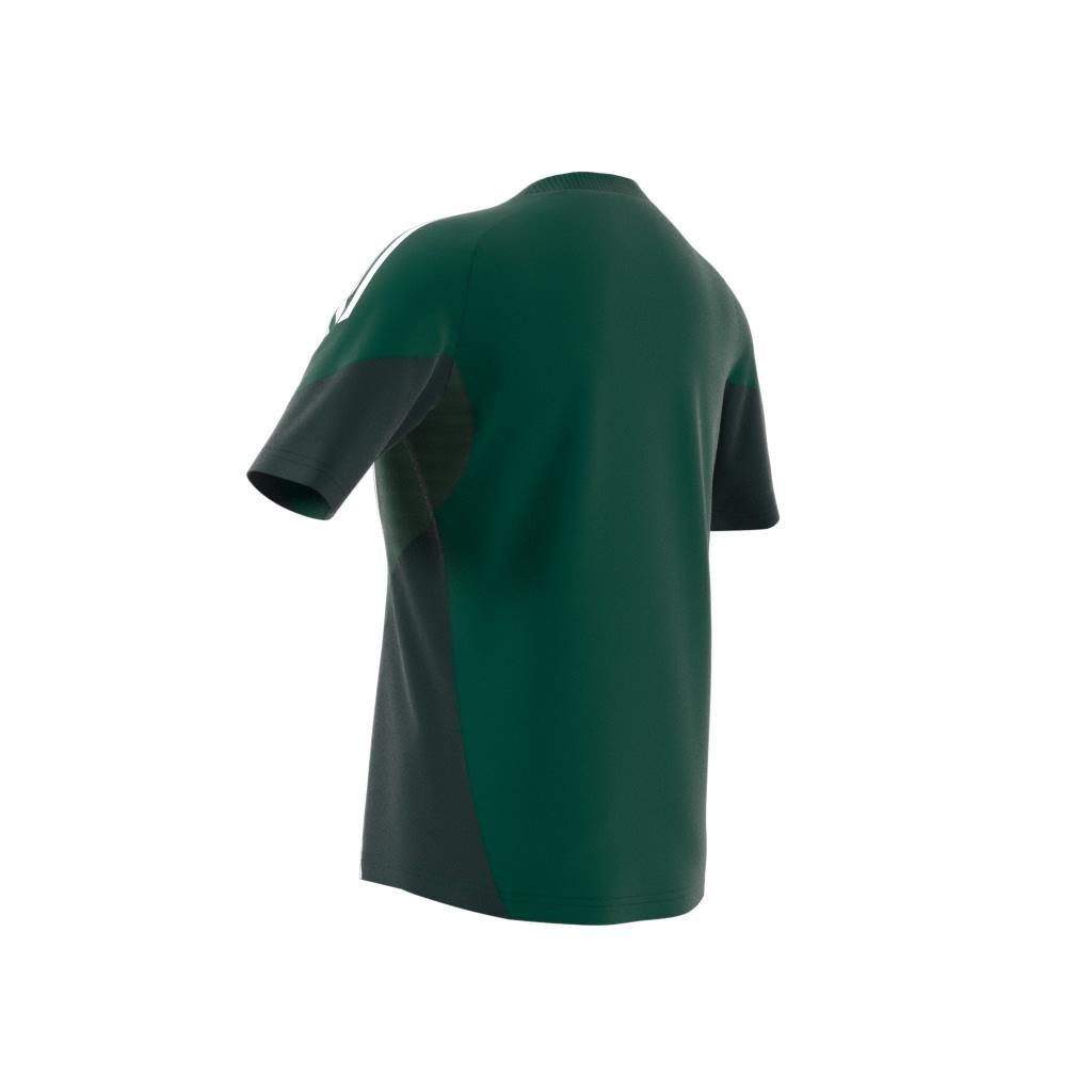 Kids Unisex Tiro 25 Competition Training Jersey, Green, A901_ONE, large image number 12