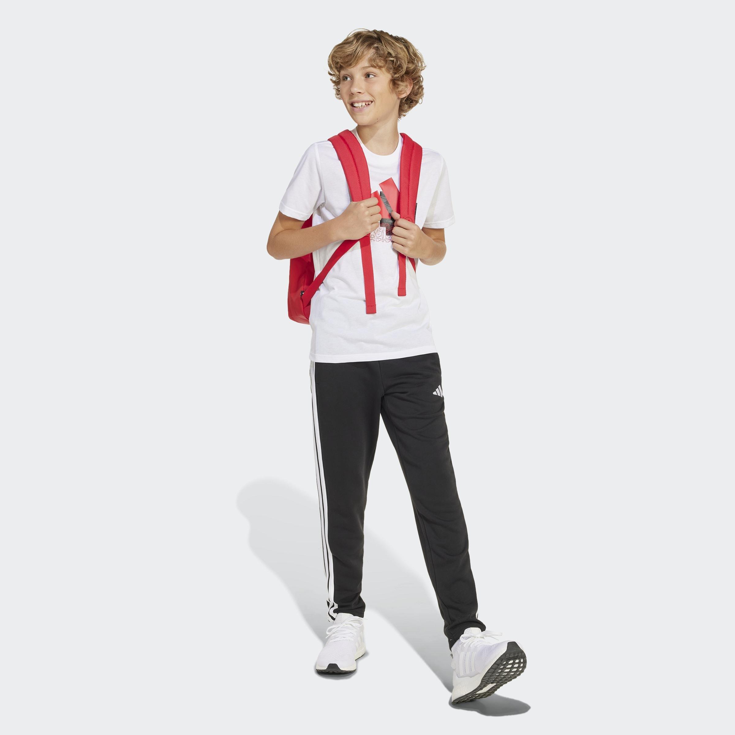 Kids Unisex Camo Training Graphic Tee, White, A901_ONE, large image number 6