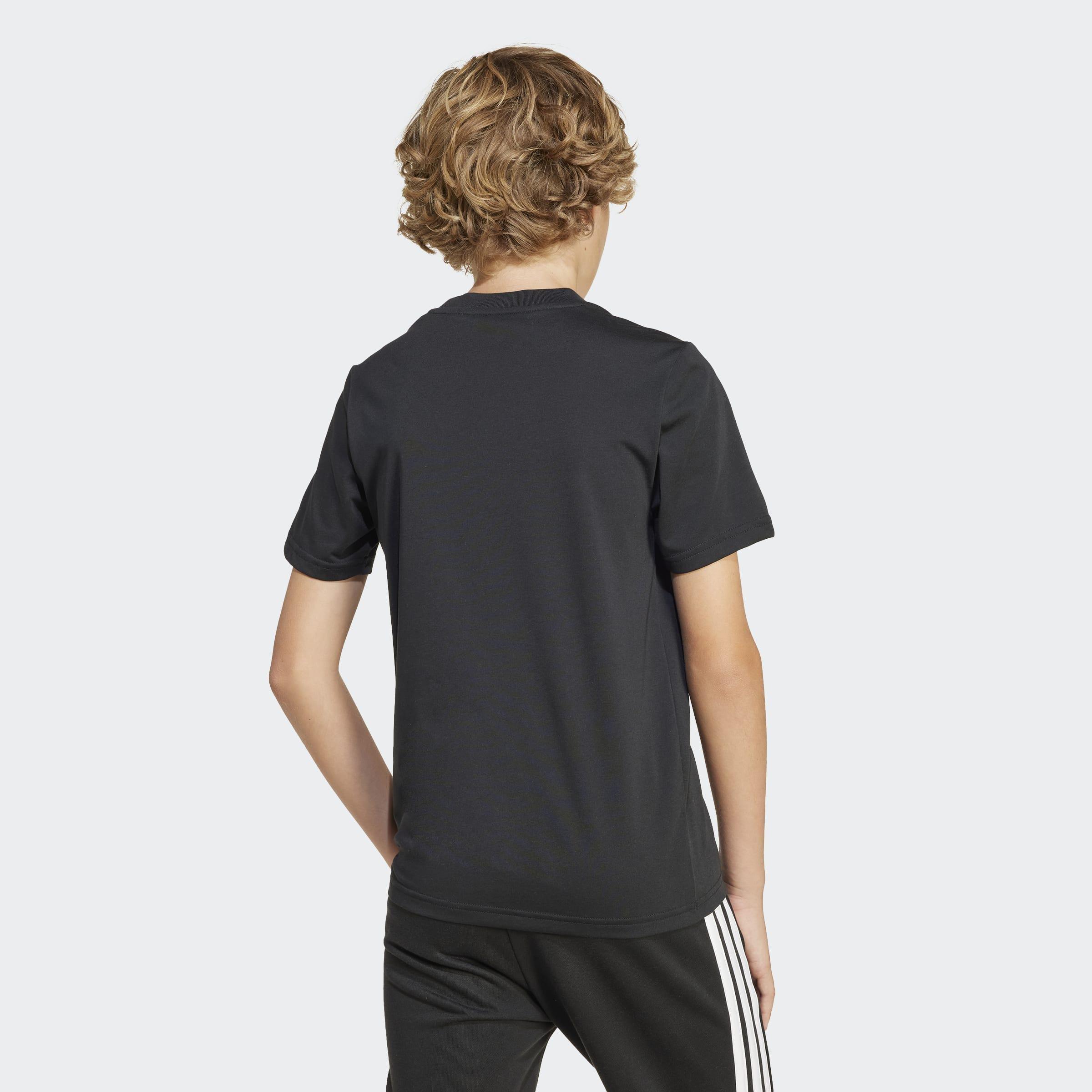 Kids Unisex Camo Training Graphic Tee, Black, A901_ONE, large image number 2