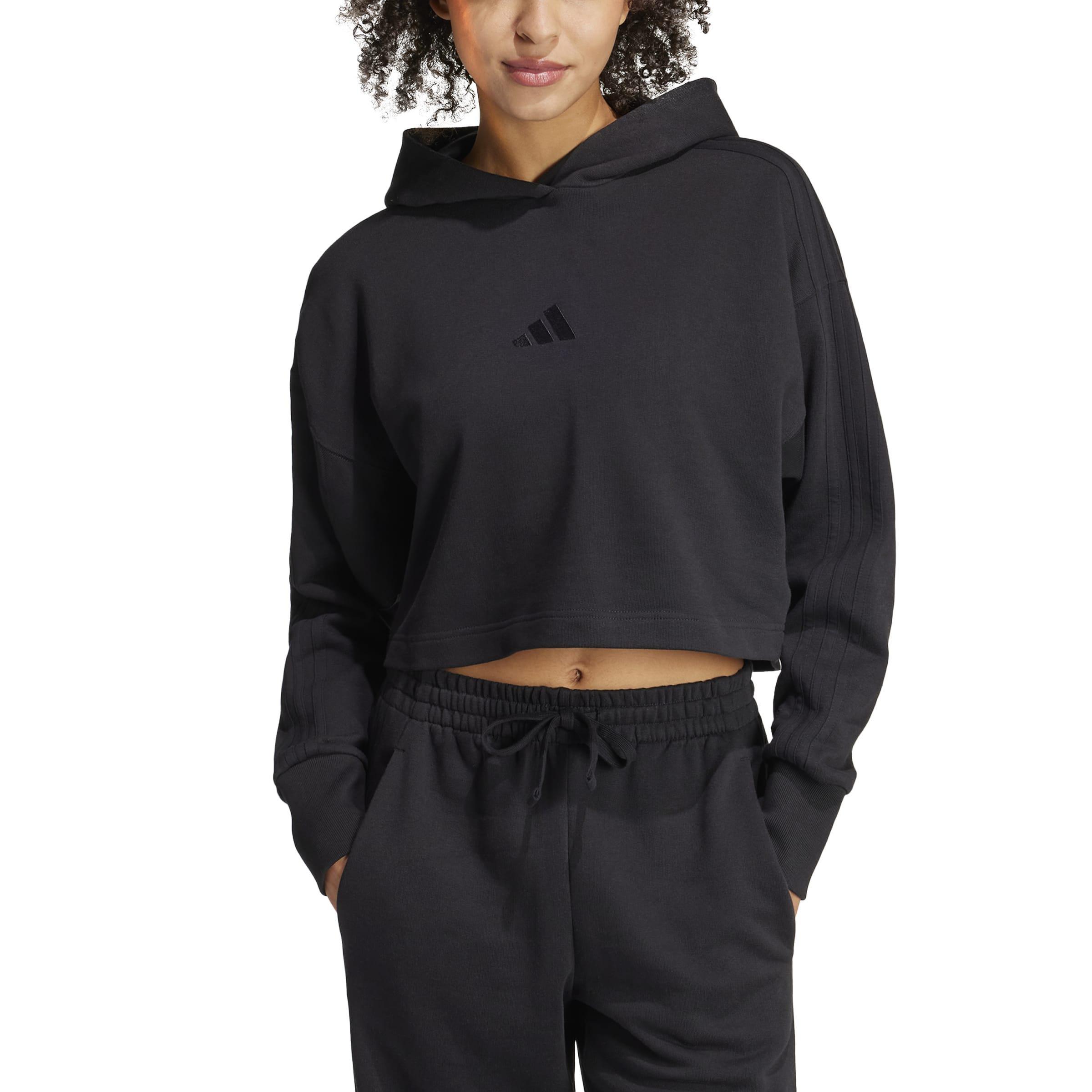 ALL SZN French Terry 3-Stripes Hoodie, Black, A901_ONE, large image number 0