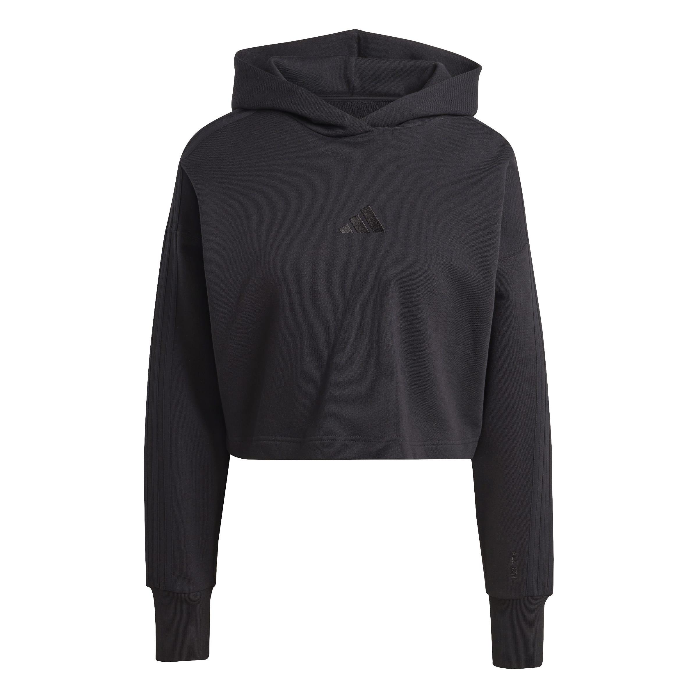 ALL SZN French Terry 3-Stripes Hoodie, Black, A901_ONE, large image number 2