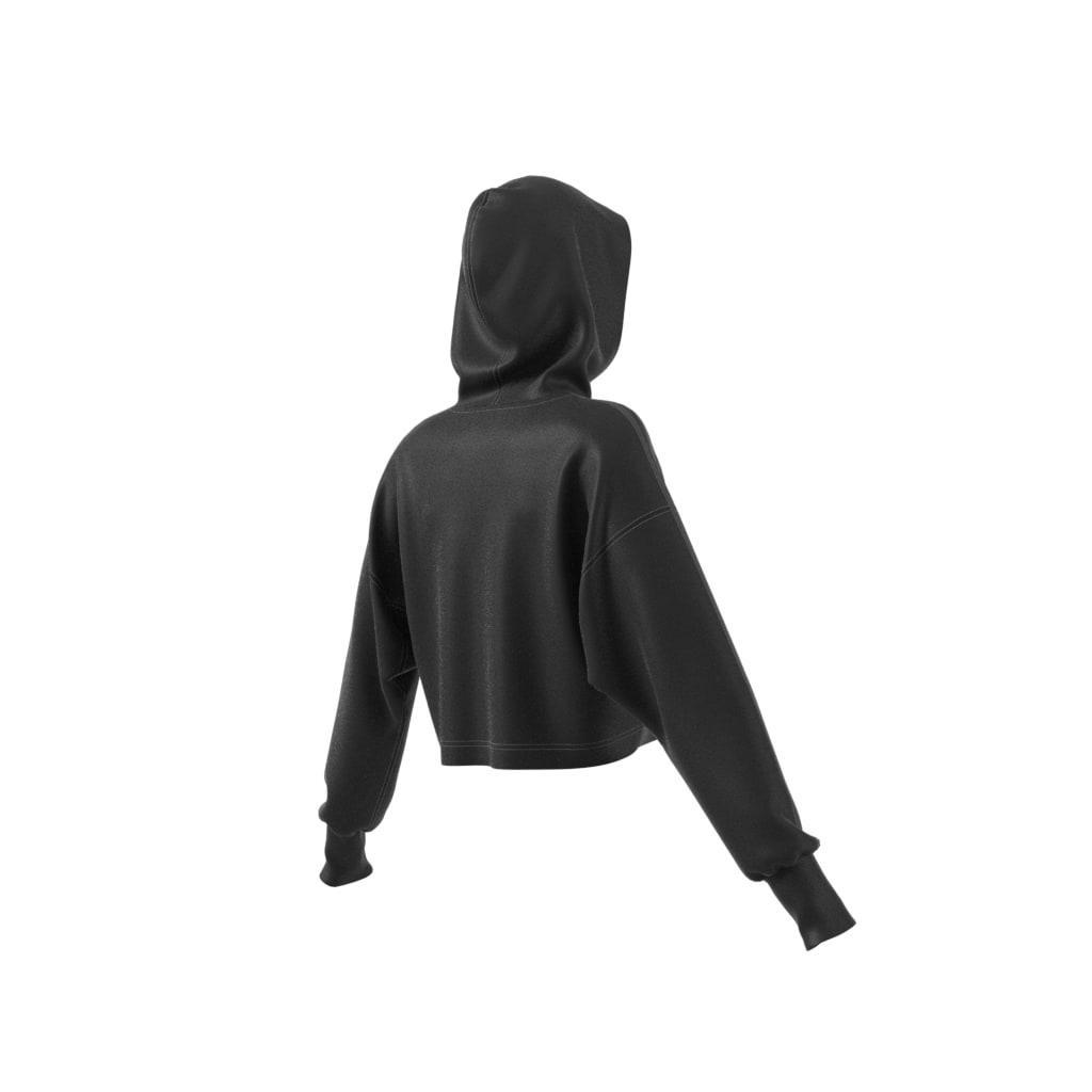 ALL SZN French Terry 3-Stripes Hoodie, Black, A901_ONE, large image number 8