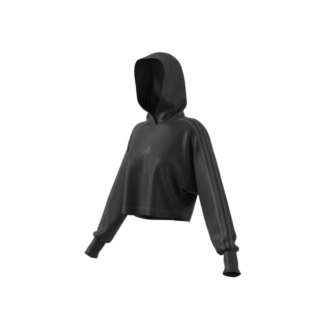 ALL SZN French Terry 3-Stripes Hoodie, Black, A901_ONE, large image number 10