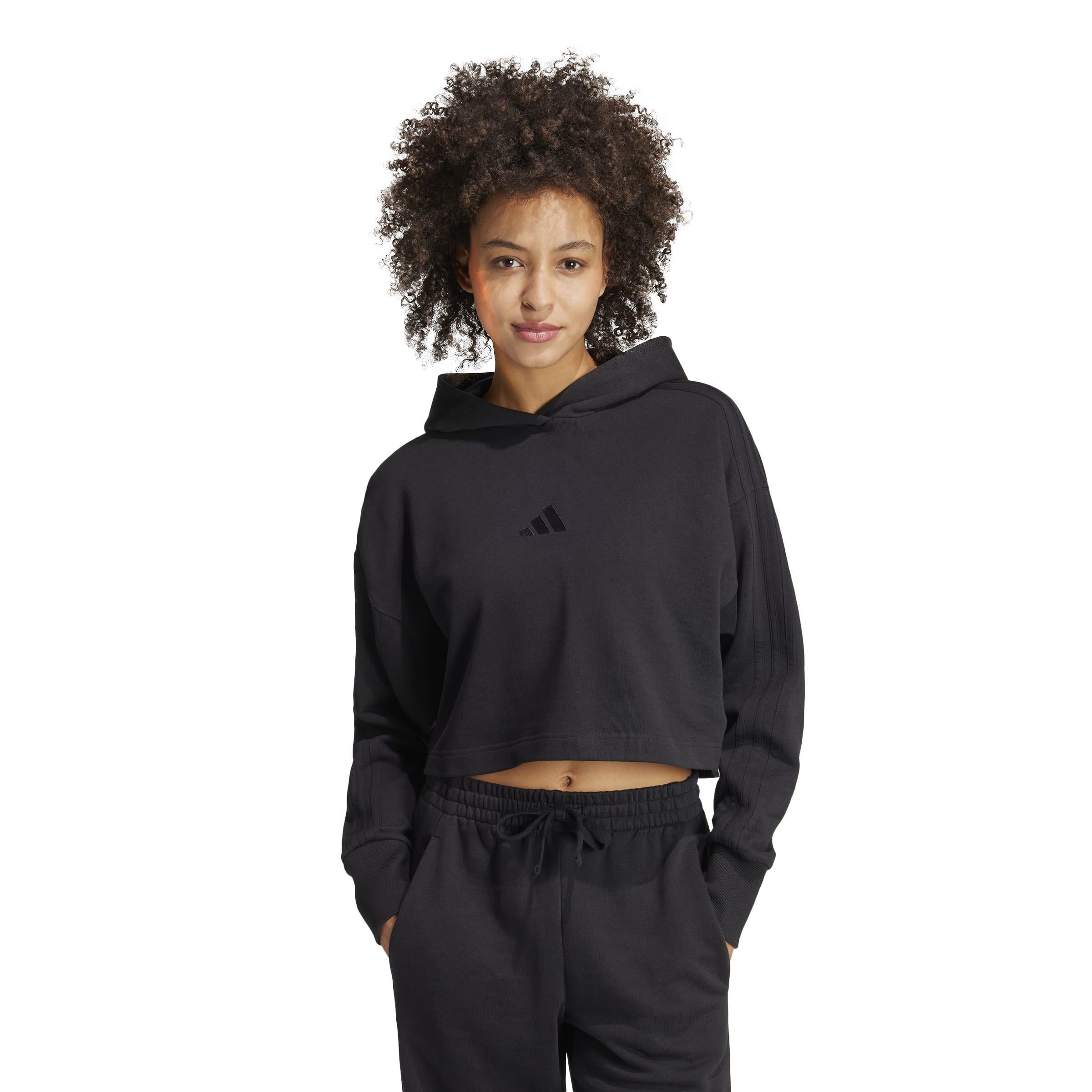 ALL SZN French Terry 3-Stripes Hoodie, Black, A901_ONE, large image number 11