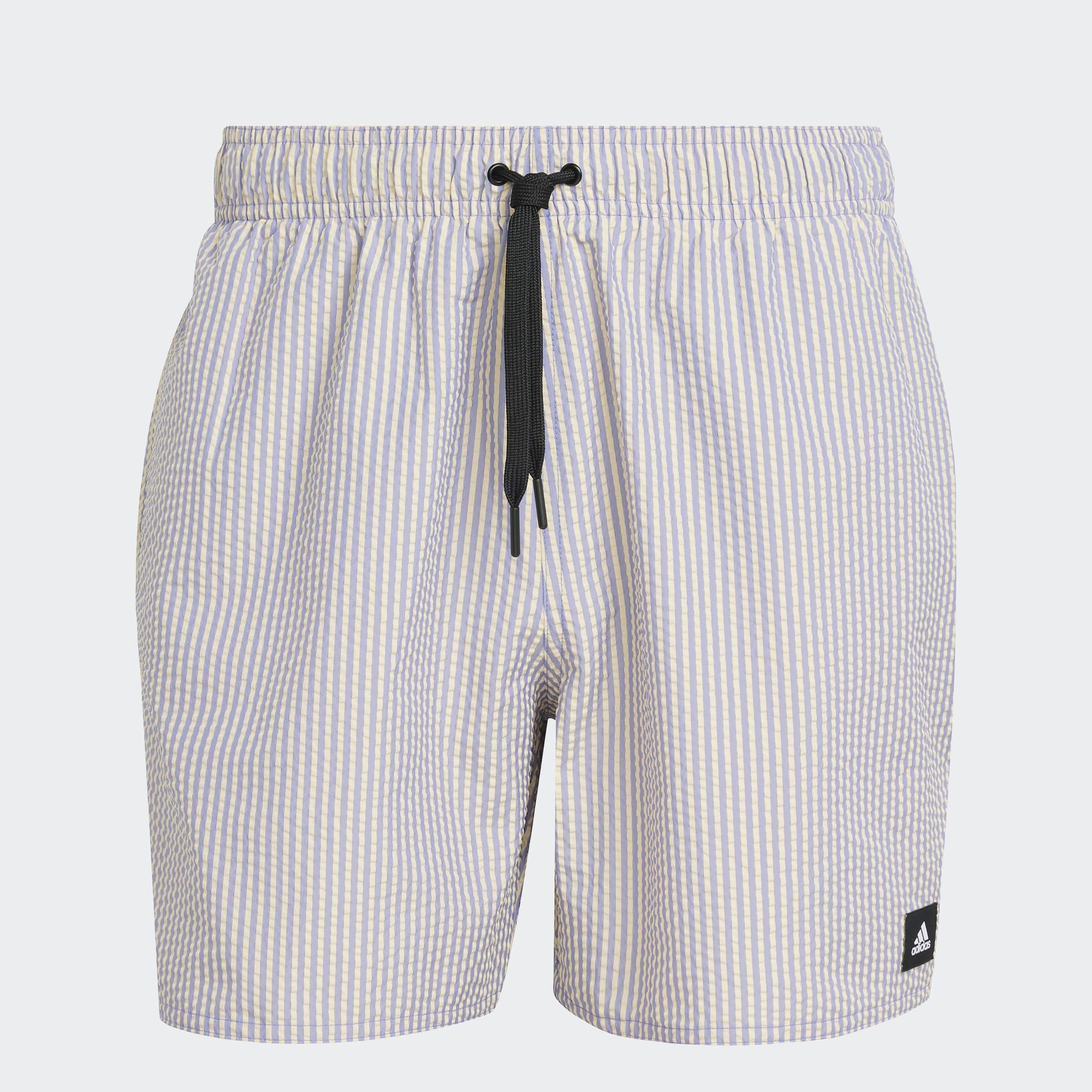 Stripey Classics Swim Shorts Short Length, Blue, A901_ONE, large image number 0