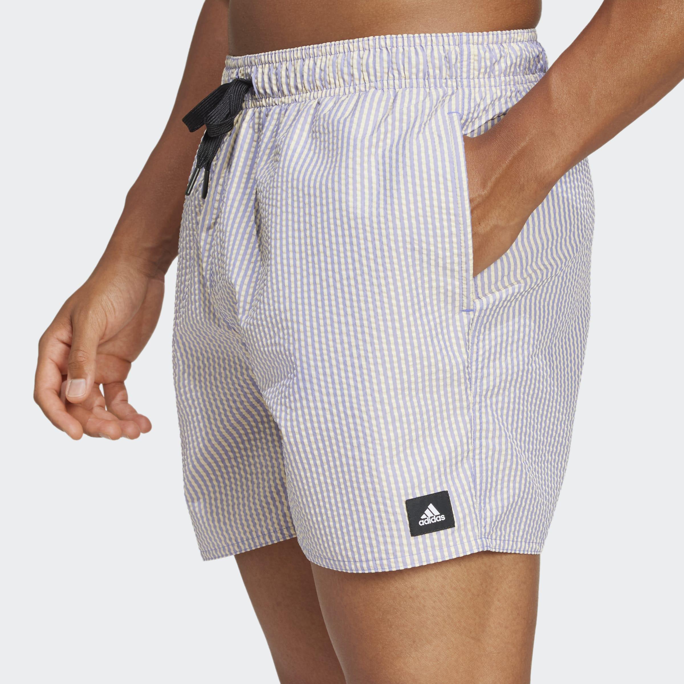 Stripey Classics Swim Shorts Short Length, Blue, A901_ONE, large image number 2