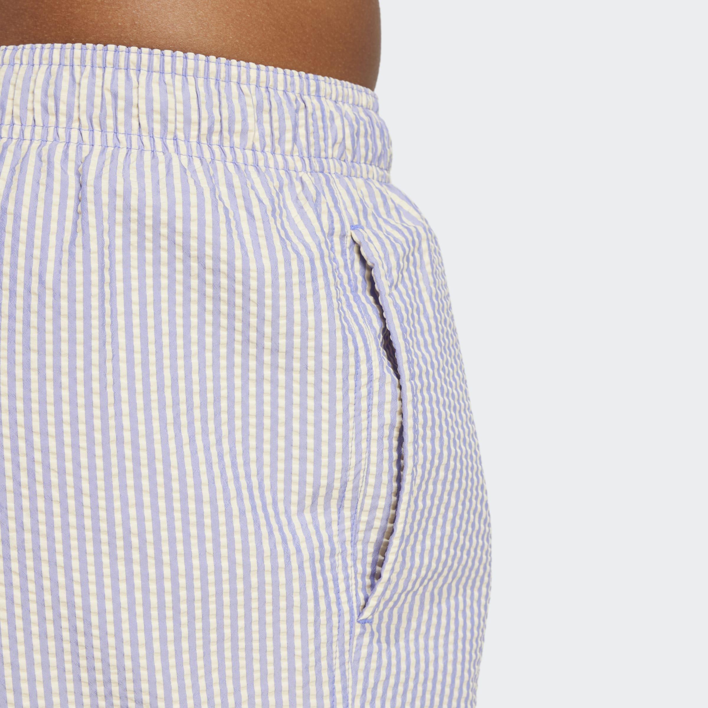 Stripey Classics Swim Shorts Short Length, Blue, A901_ONE, large image number 3