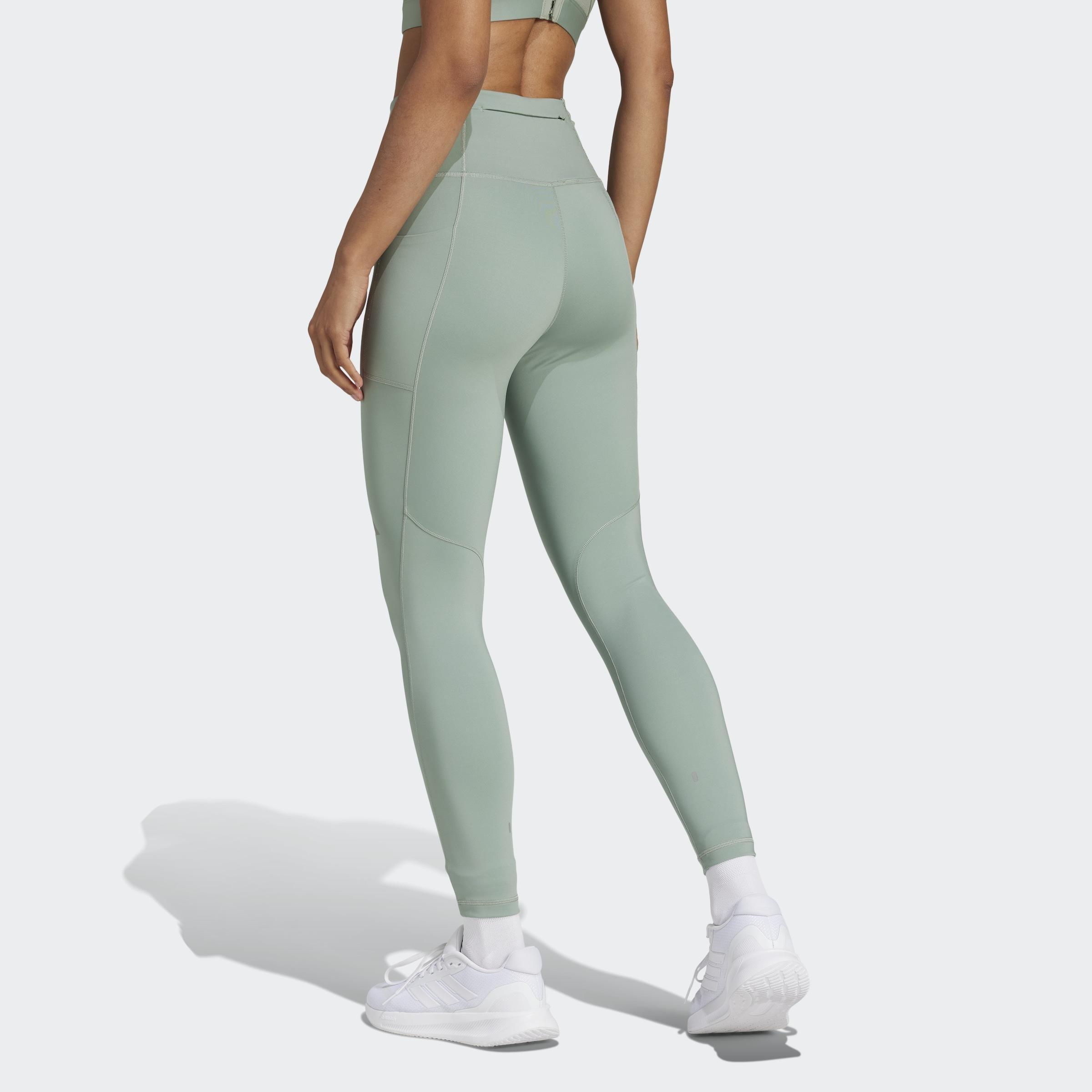 Ultimateadidas 7/8 Leggings, Green, A901_ONE, large image number 4