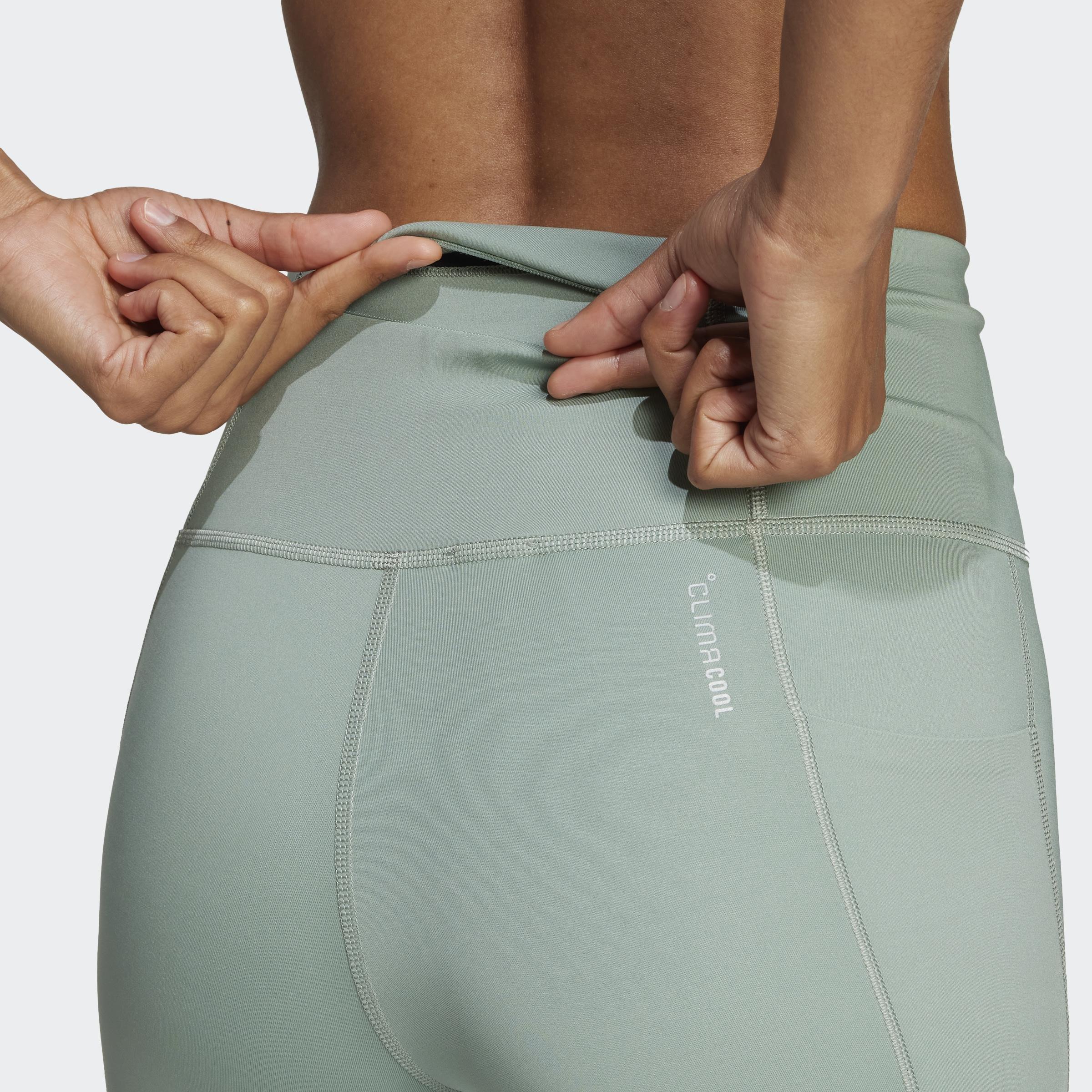 Ultimateadidas 7/8 Leggings, Green, A901_ONE, large image number 7