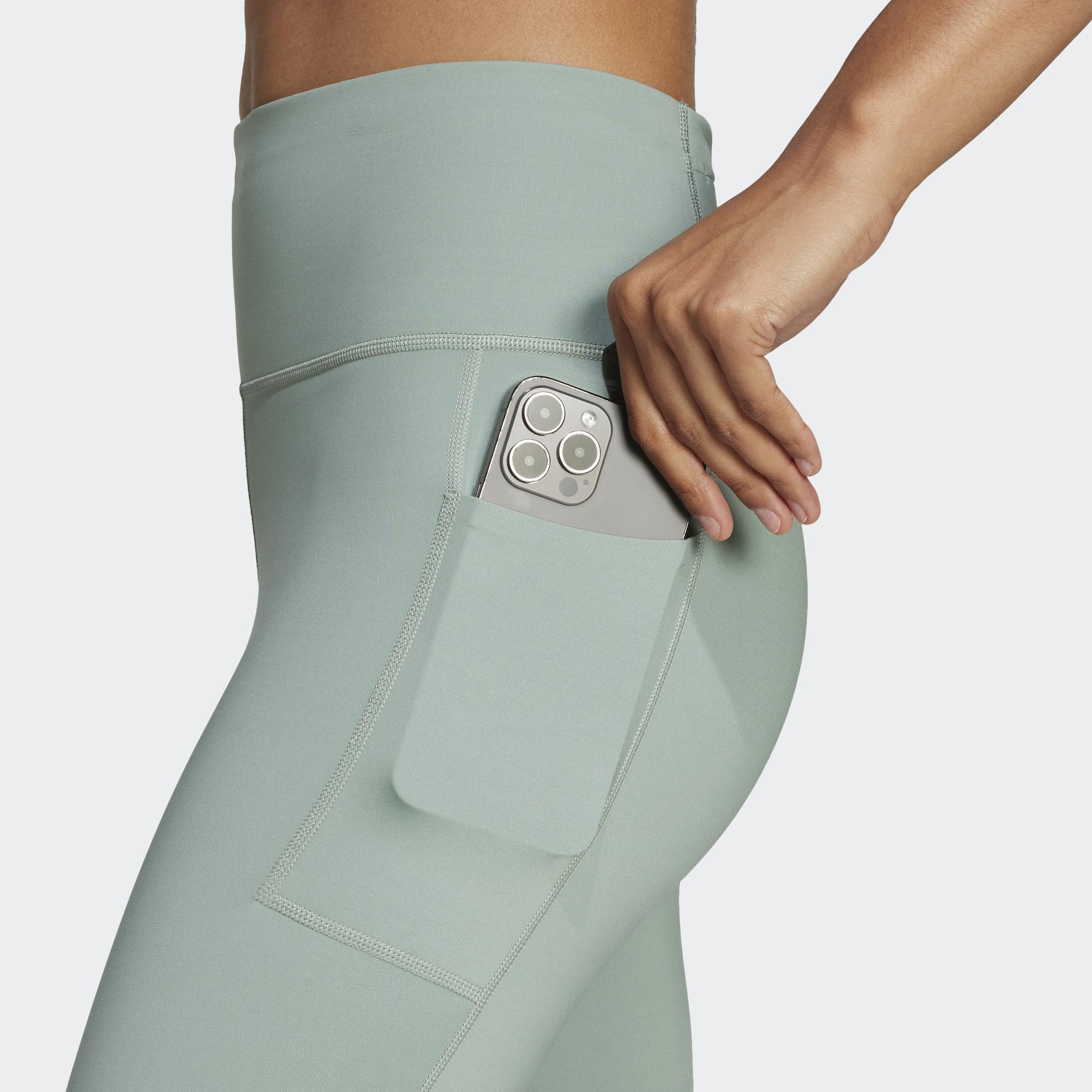 Ultimateadidas 7/8 Leggings, Green, A901_ONE, large image number 8