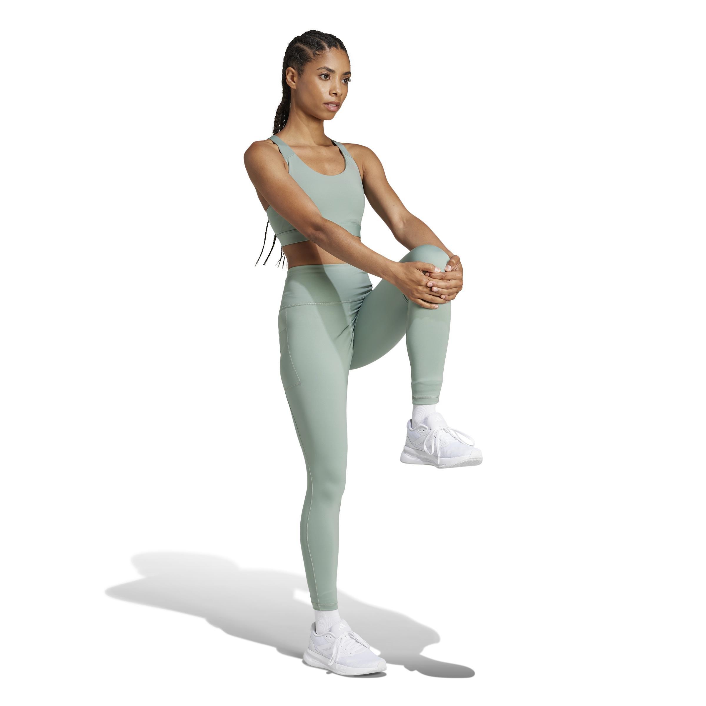 Ultimateadidas 7/8 Leggings, Green, A901_ONE, large image number 11