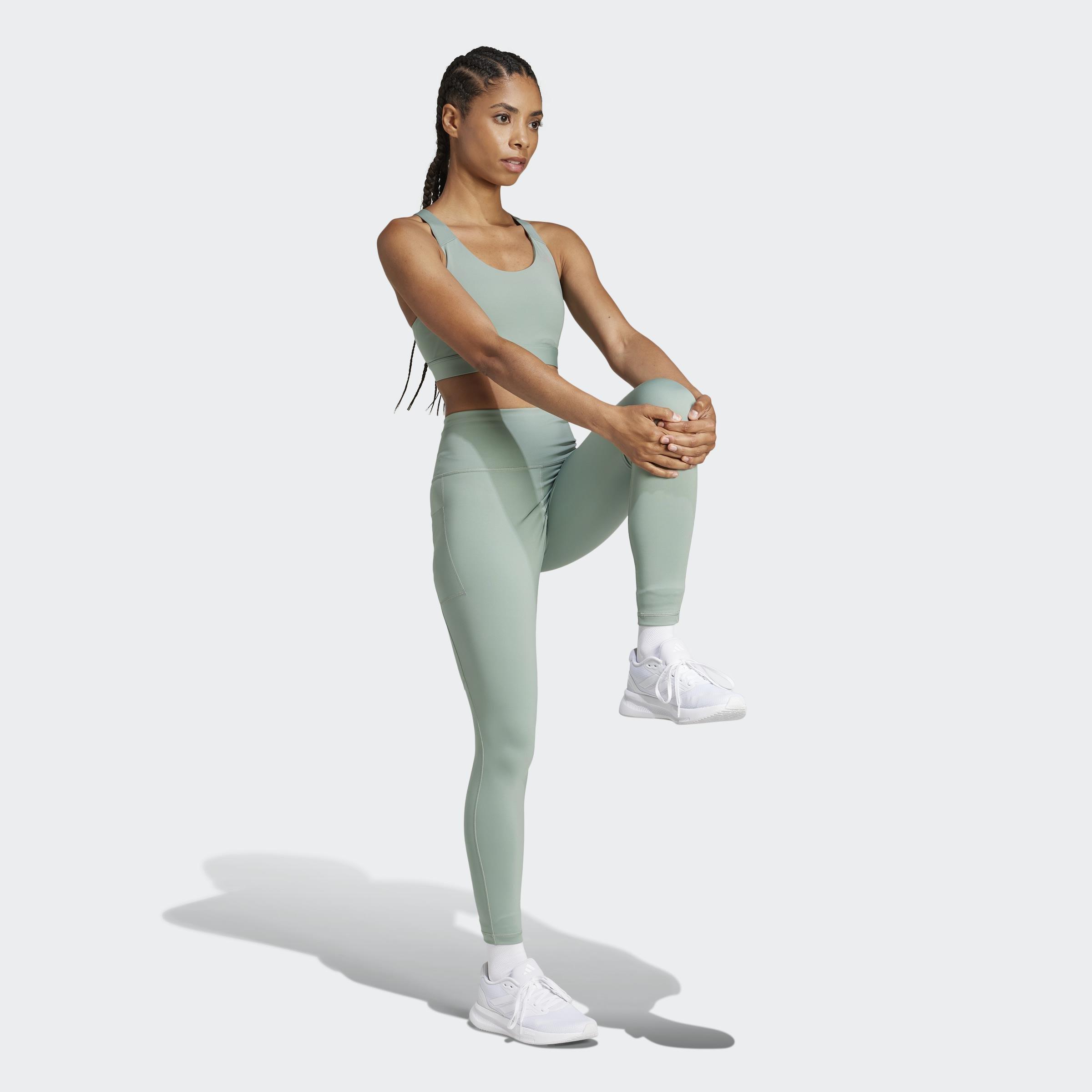 Ultimateadidas 7/8 Leggings, Green, A901_ONE, large image number 13