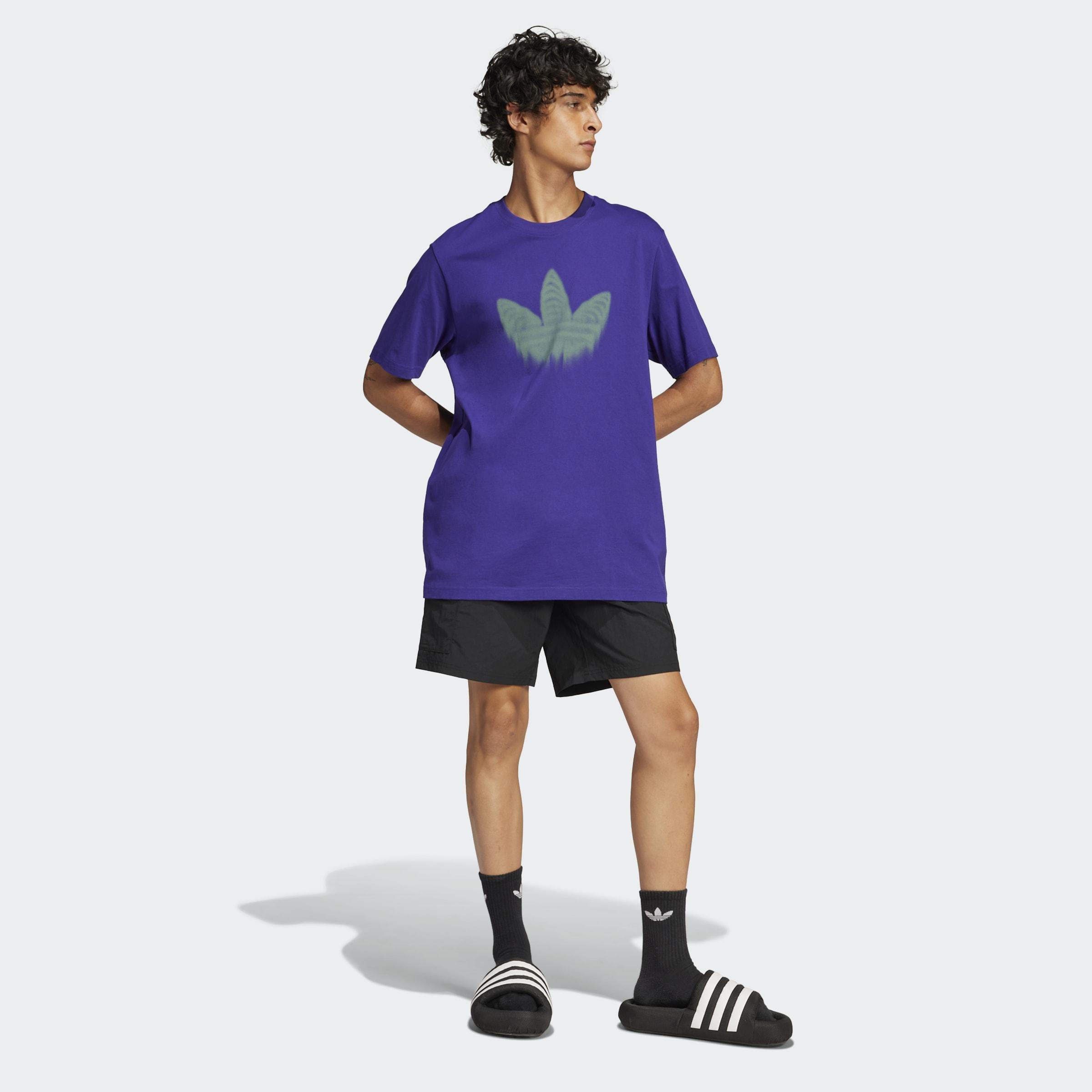 Skeleton Trefoil T-Shirt, Purple, A901_ONE, large image number 4