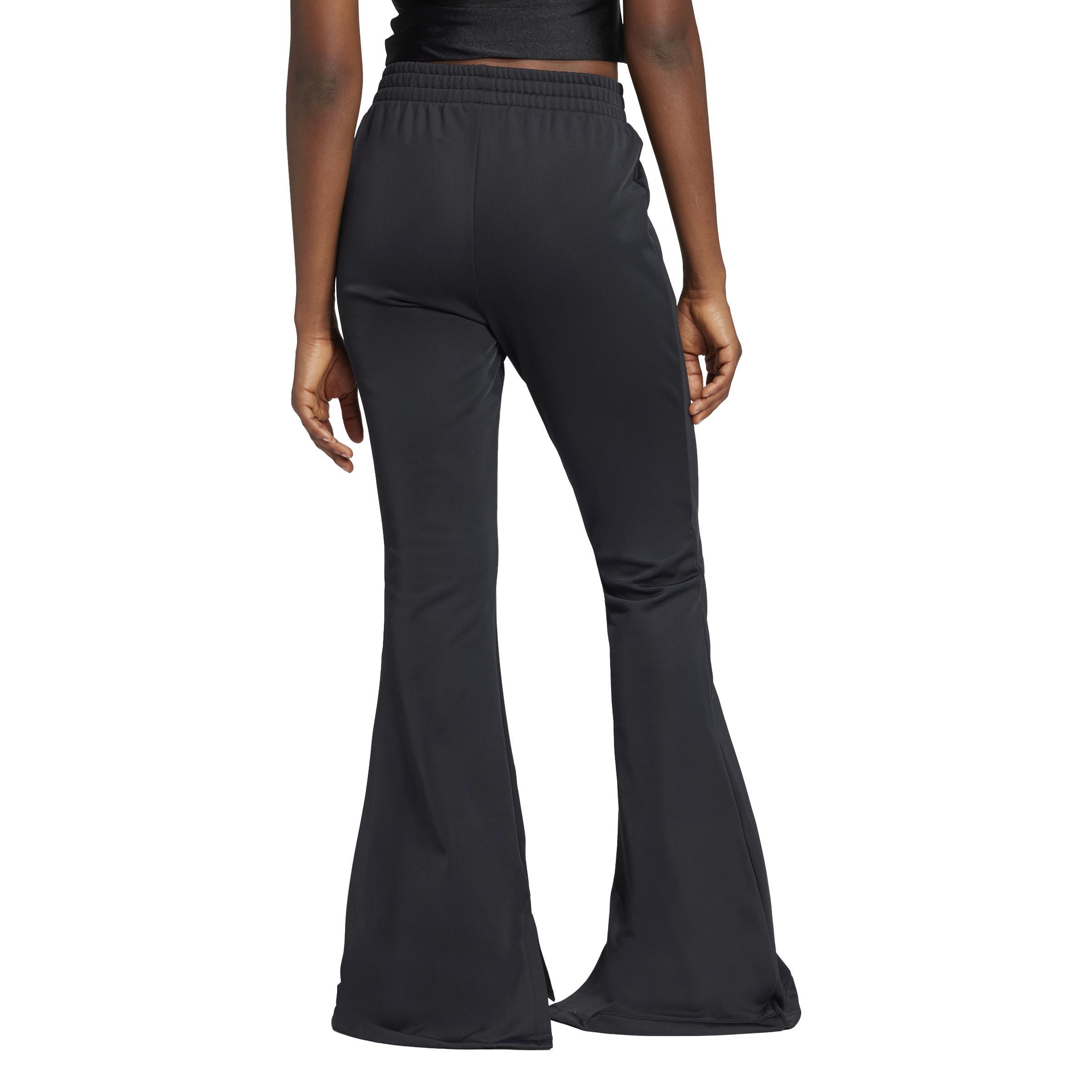 3-Stripes Flared Firebird Track Pants, Black, A901_ONE, large image number 2