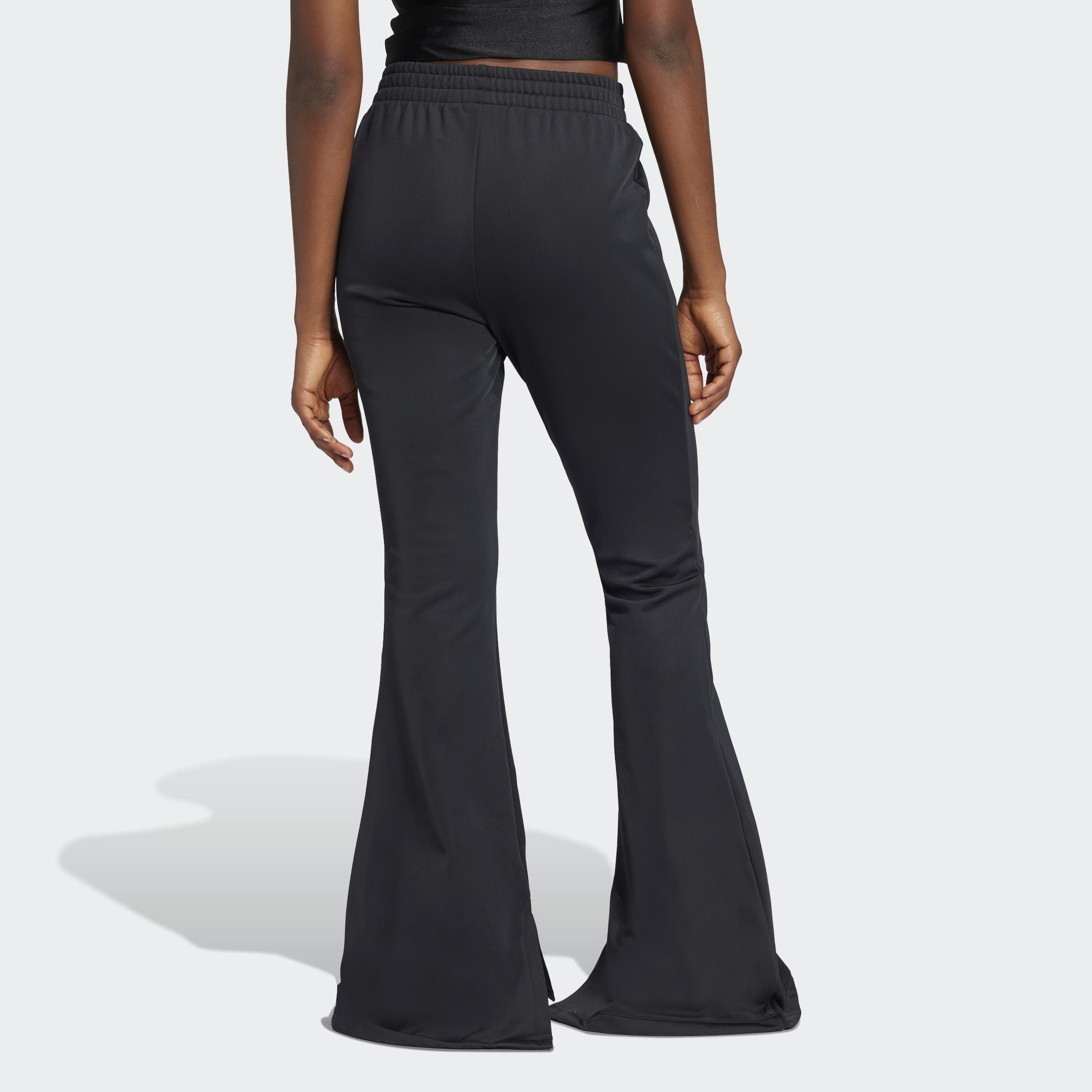 3-Stripes Flared Firebird Track Pants, Black, A901_ONE, large image number 3