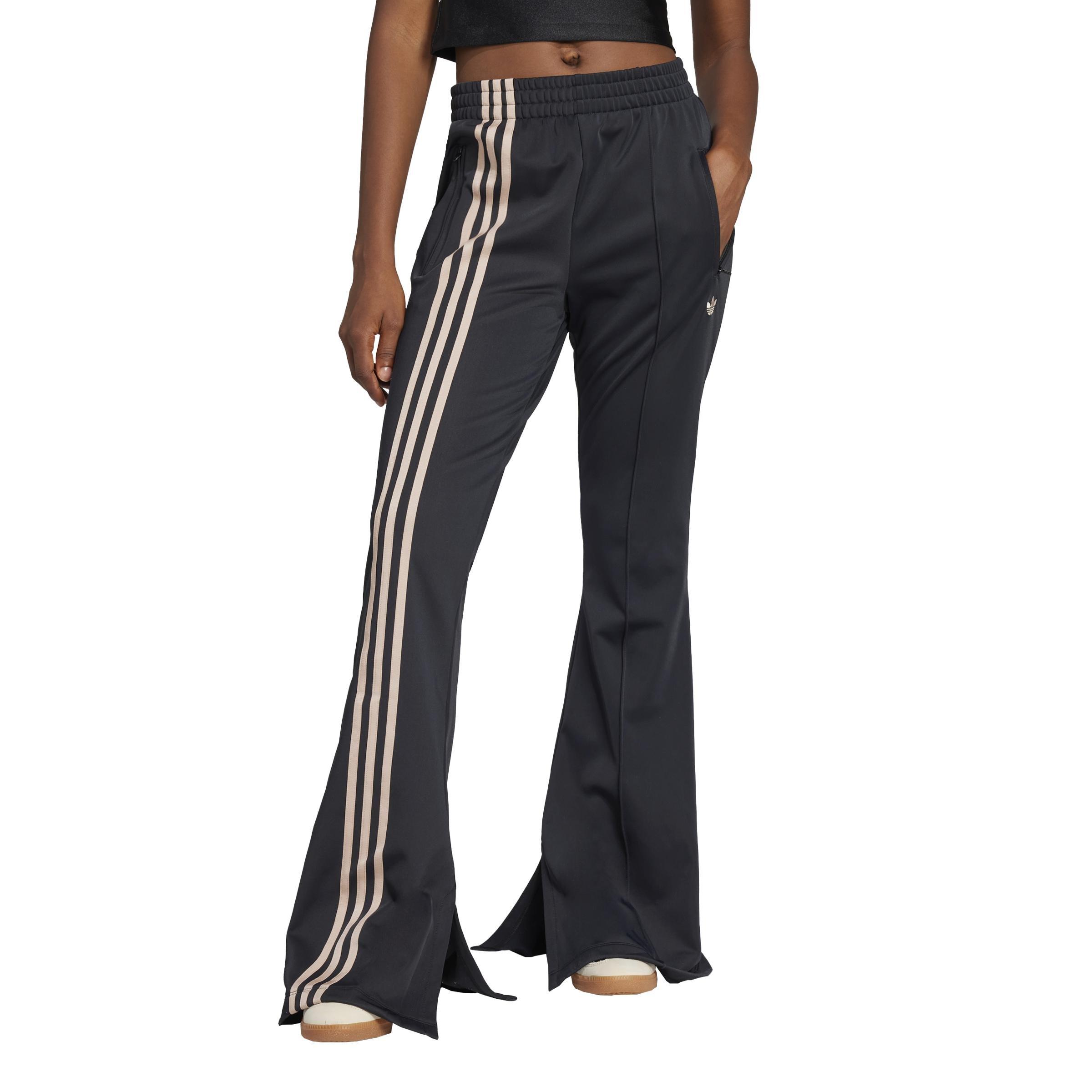 3-Stripes Flared Firebird Track Pants, Black, A901_ONE, large image number 9