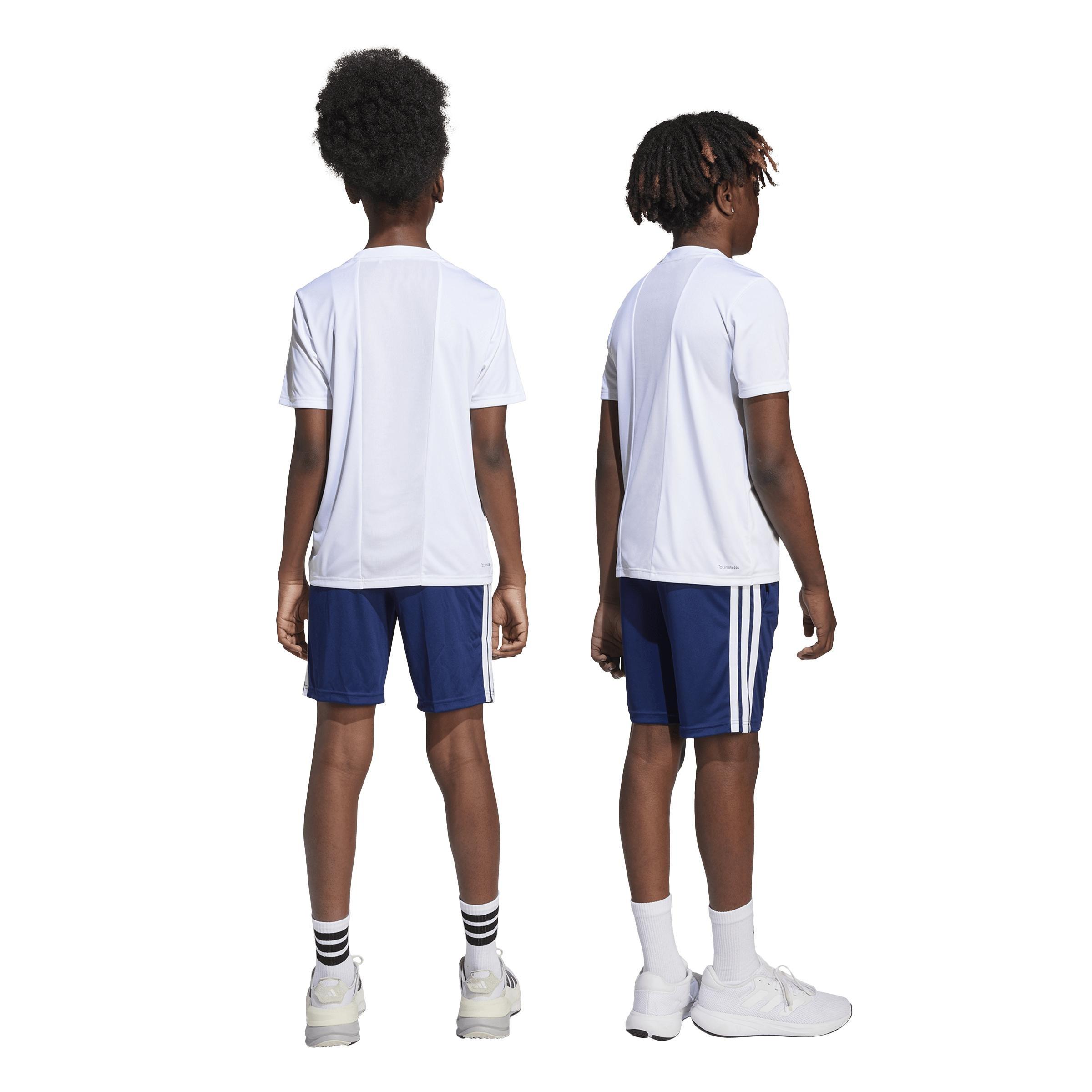 Kids Unisex Train Essentials 3-Stripes Tee Set, White, A901_ONE, large image number 2