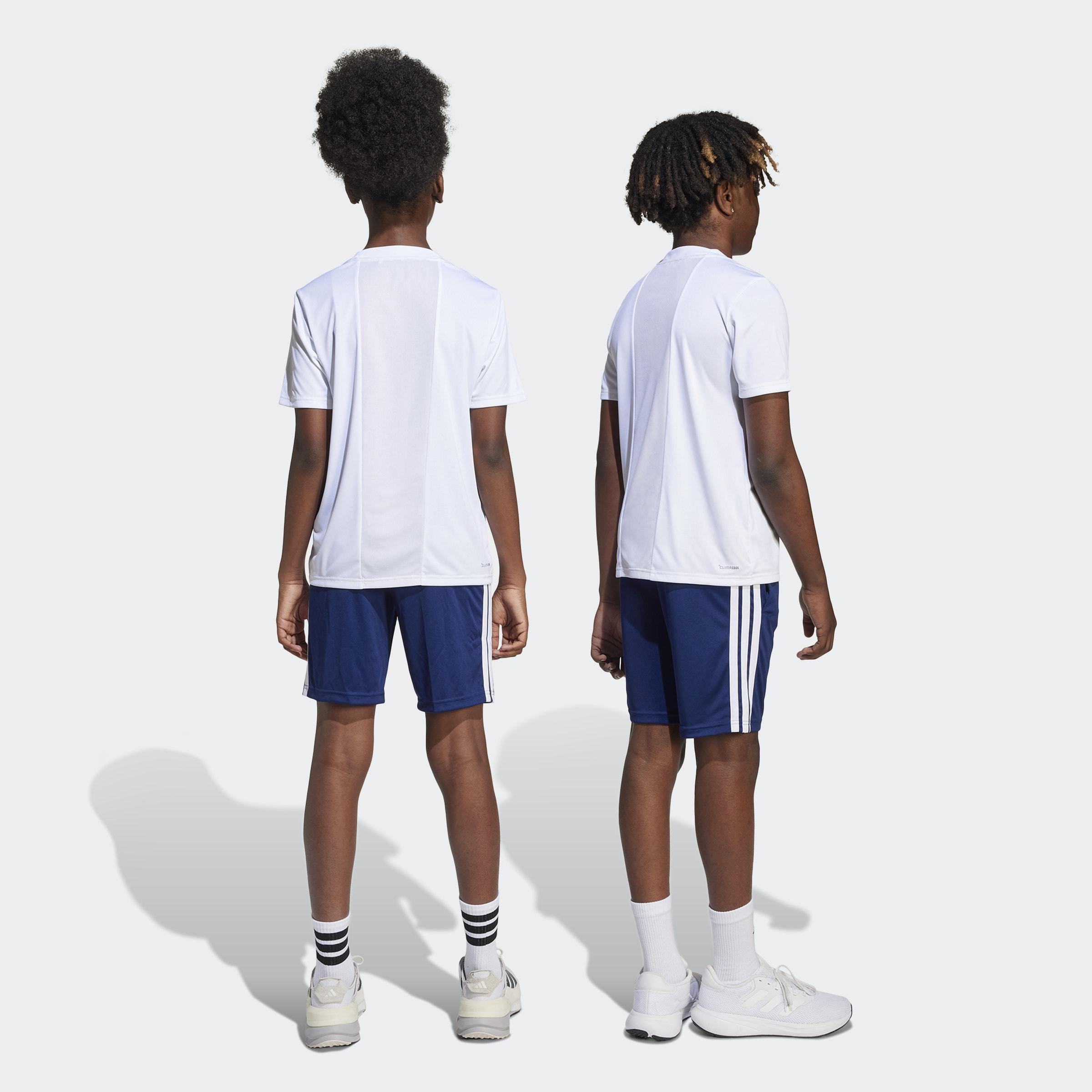 Kids Unisex Train Essentials 3-Stripes Tee Set, White, A901_ONE, large image number 3