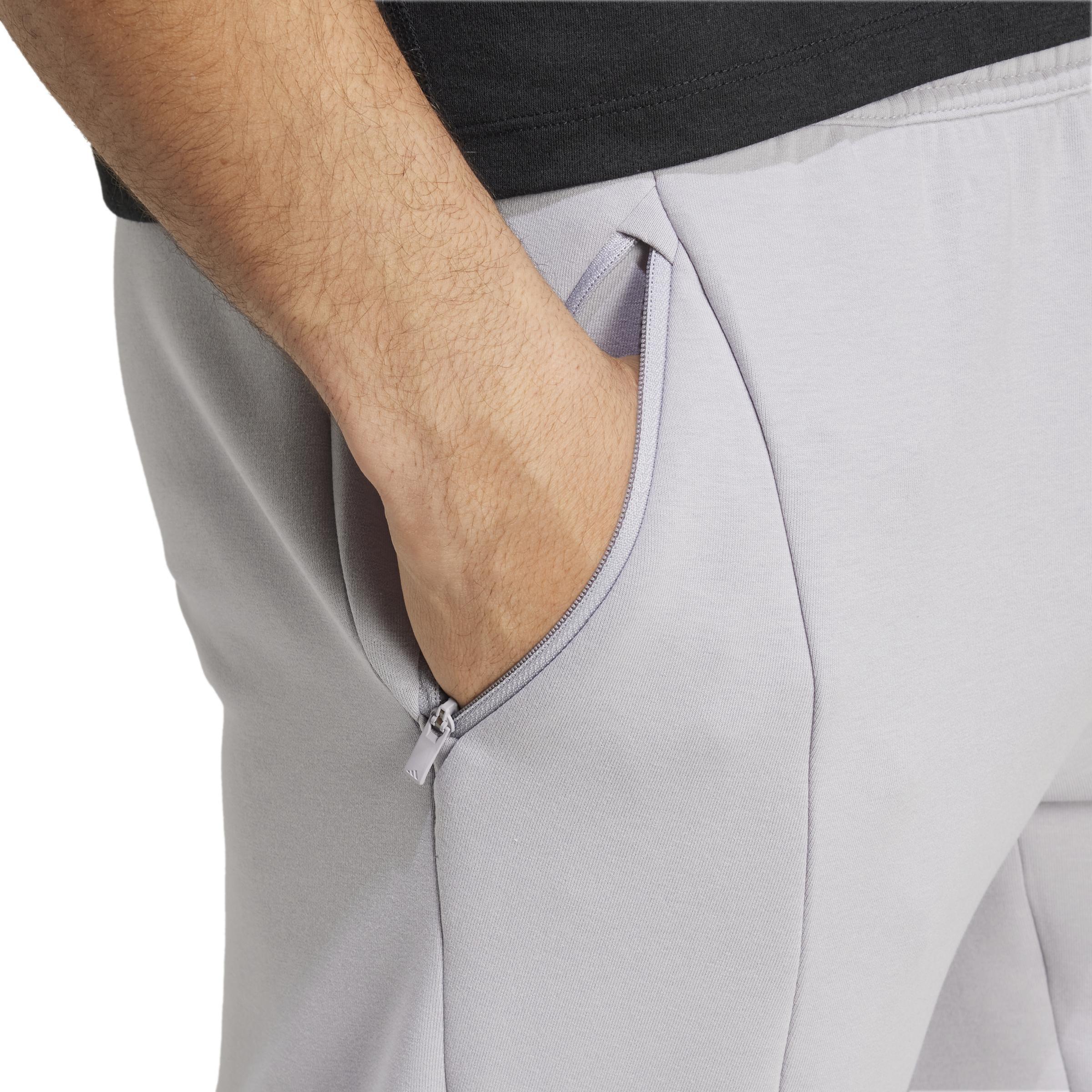Designed for Training Spaceknit Joggers, Grey, , large image number 4