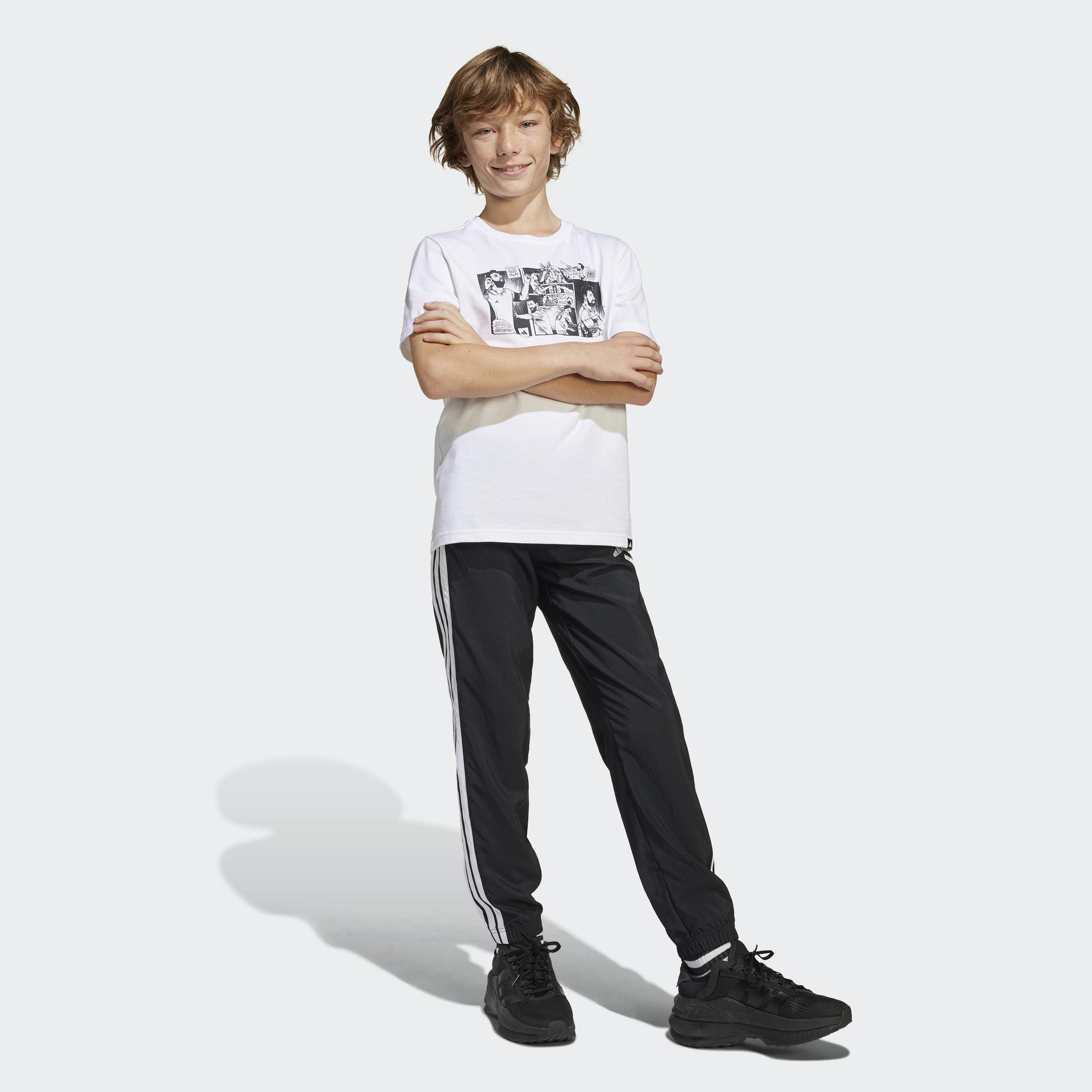 Kids Messi Icon Graphic T-Shirt, White, A901_ONE, large image number 11
