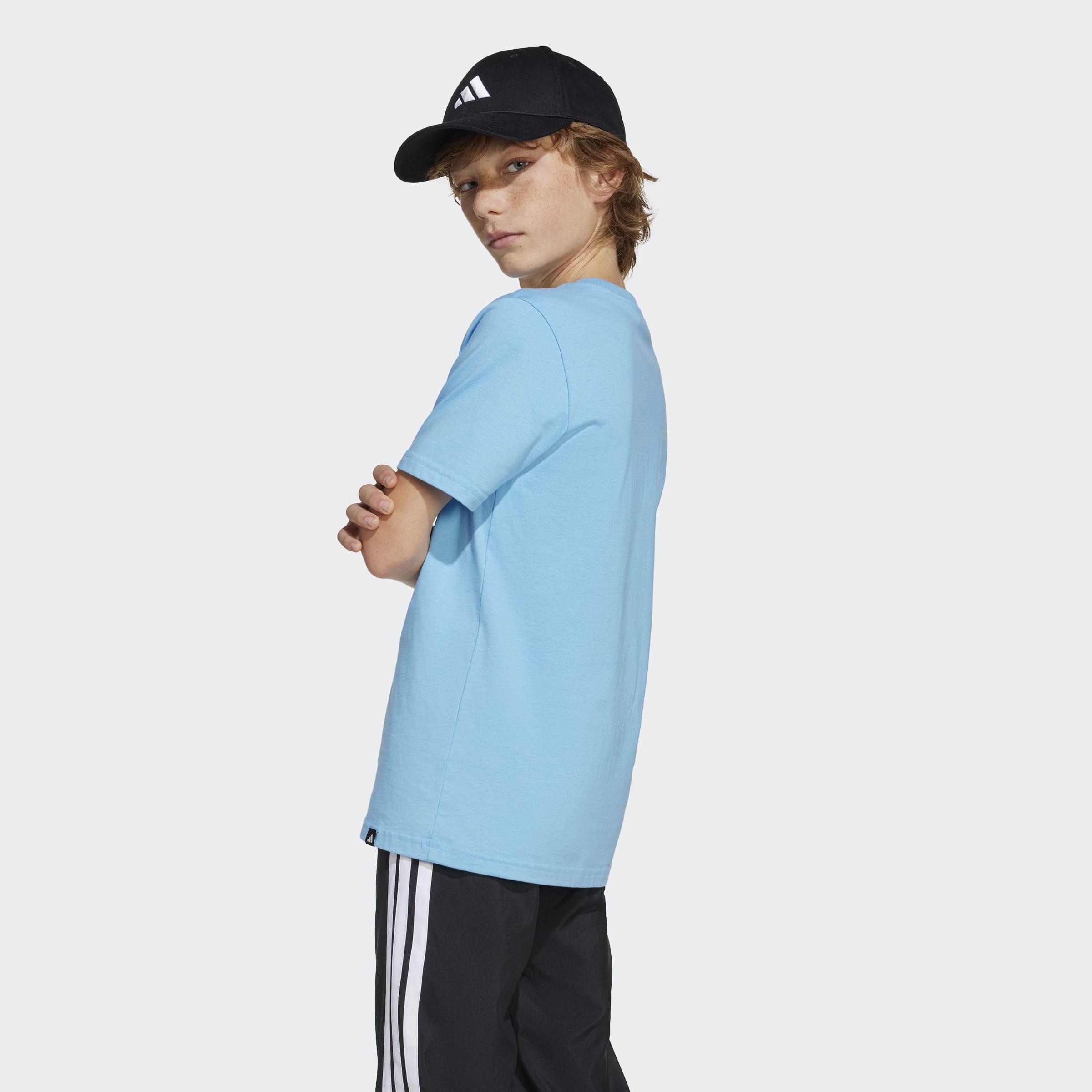 Kids Messi Icon Graphic T-Shirt, Blue, A901_ONE, large image number 4