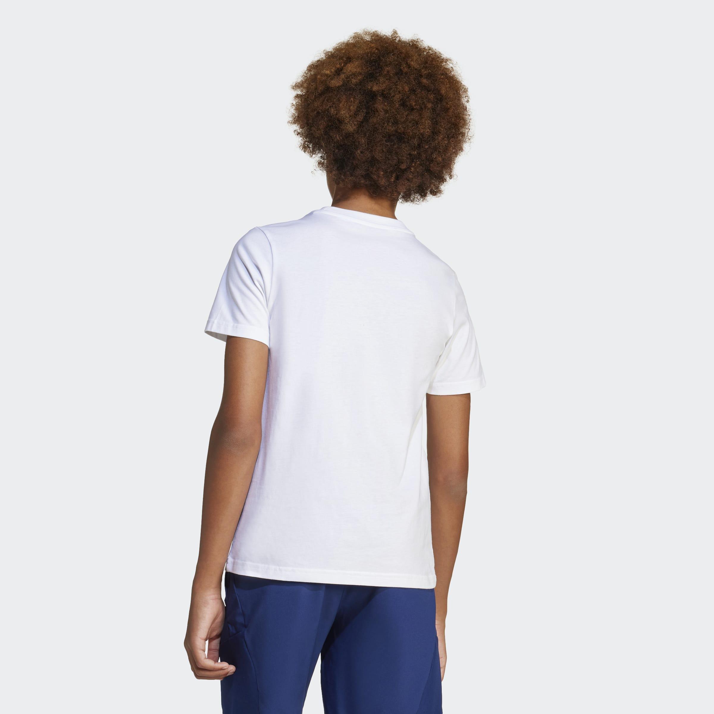 Kids Messi Name and Number Graphic Tee, White, A901_ONE, large image number 3