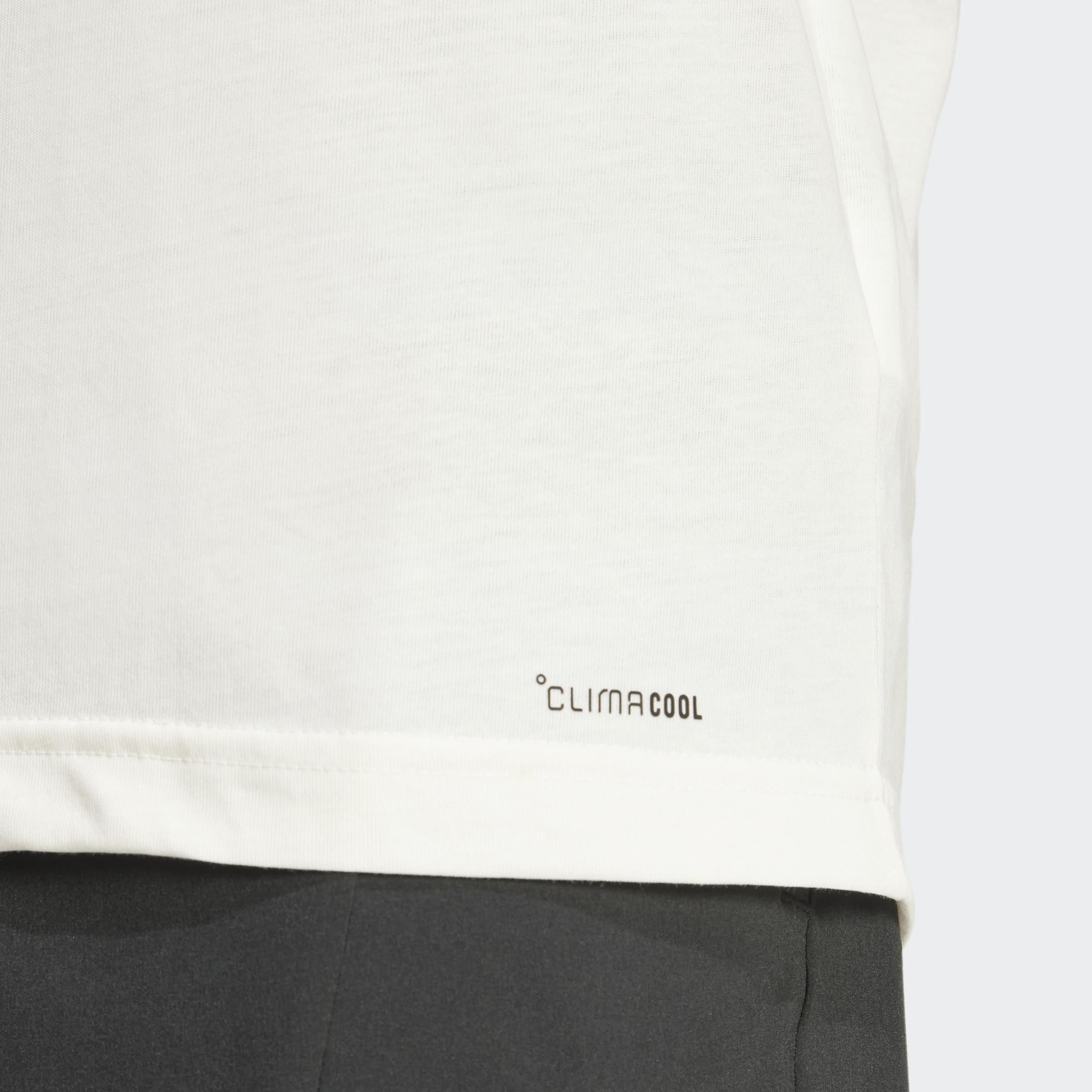 Climacool One Rep at a Time Training Graphic T-Shirt, Beige, A901_ONE, large image number 6