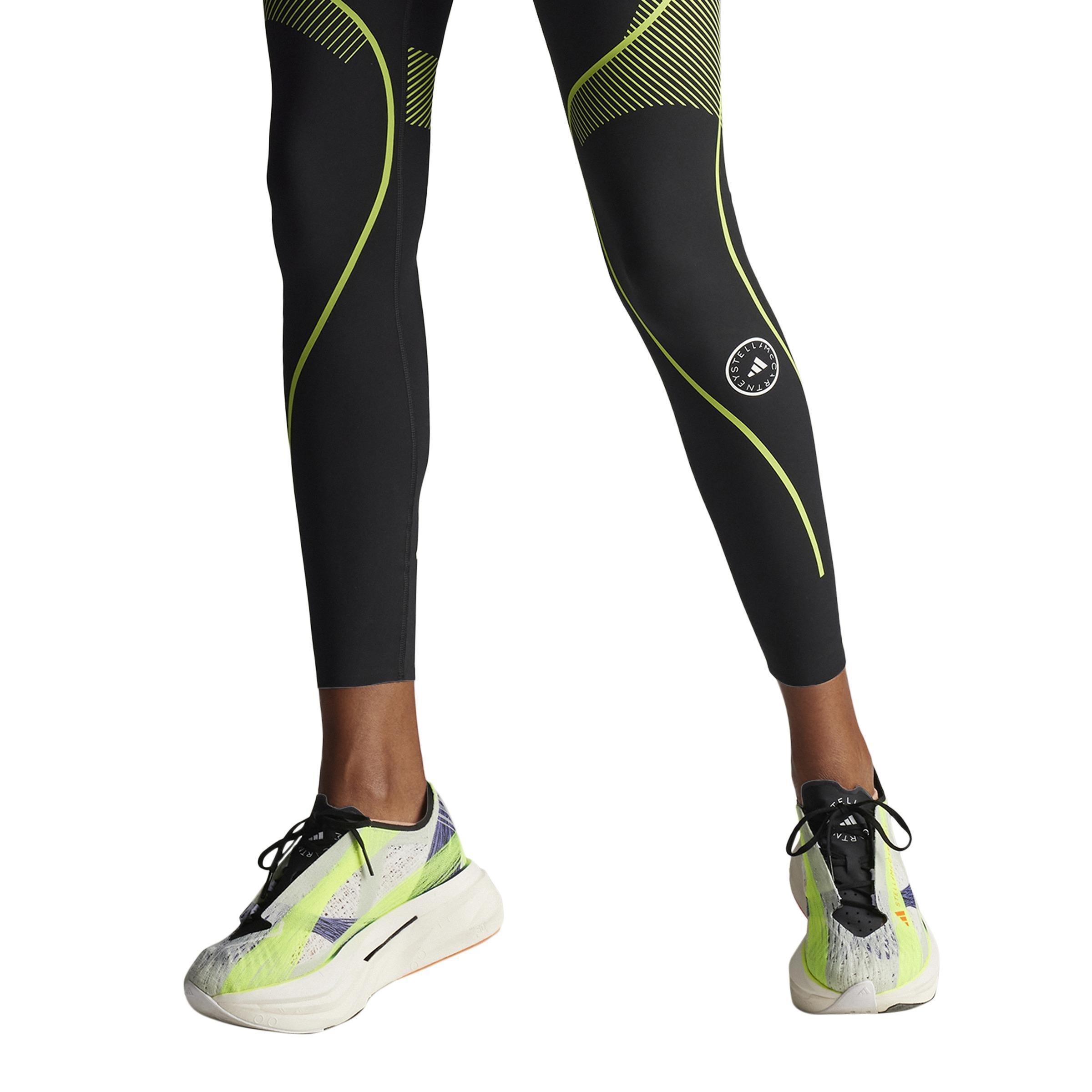 adidas by Stella McCartney TruePace Long Running Leggings, Black, , large image number 3