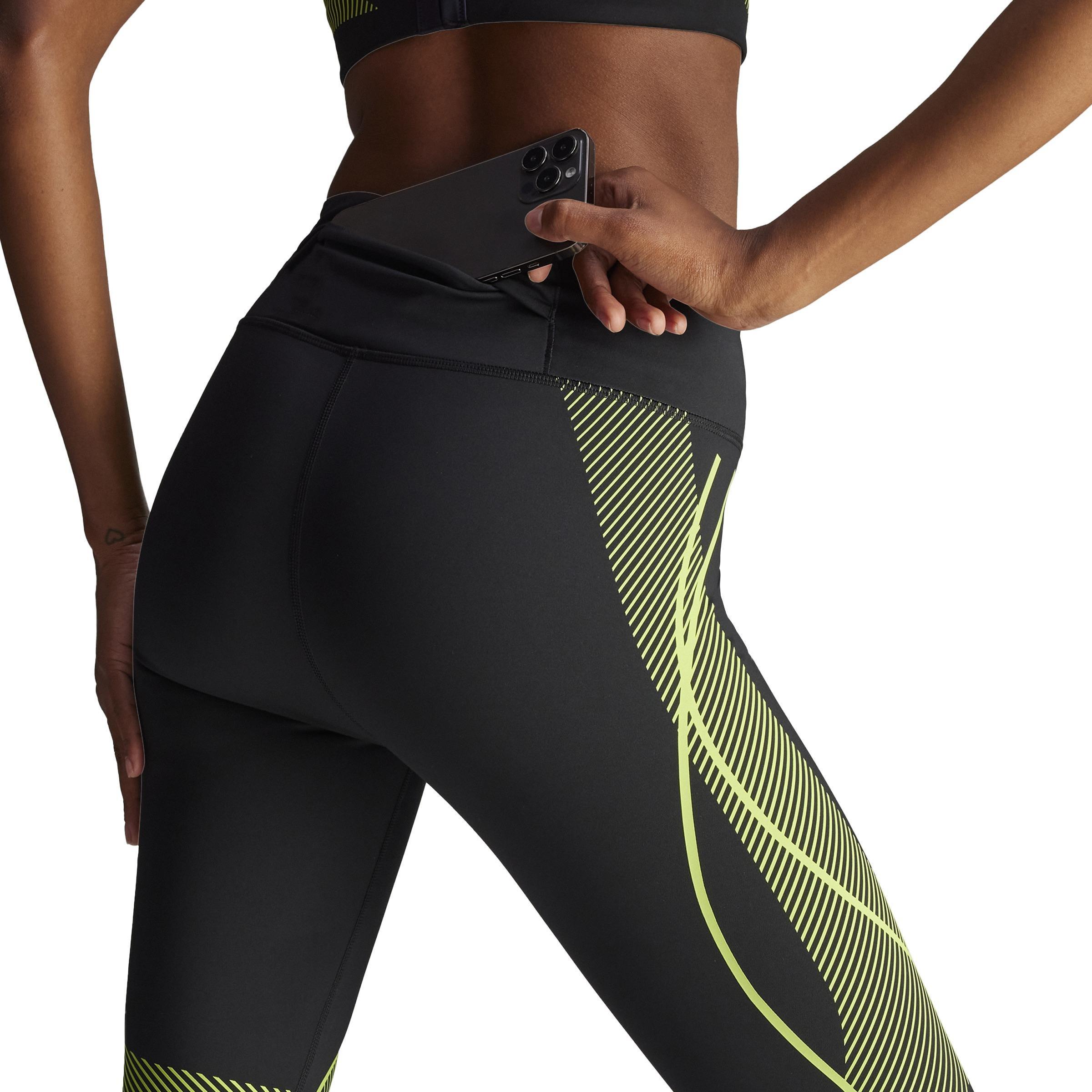 adidas by Stella McCartney TruePace Long Running Leggings, Black, , large image number 4