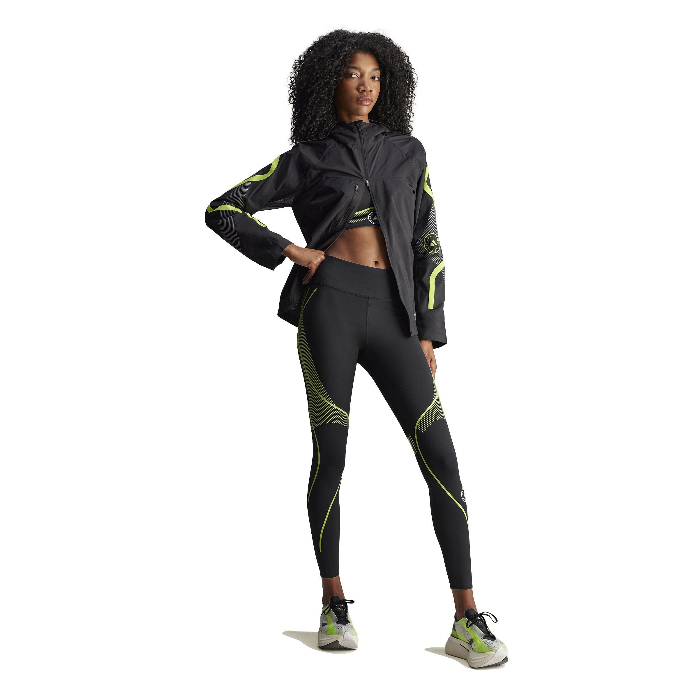 adidas by Stella McCartney TruePace Long Running Leggings, Black, , large image number 5