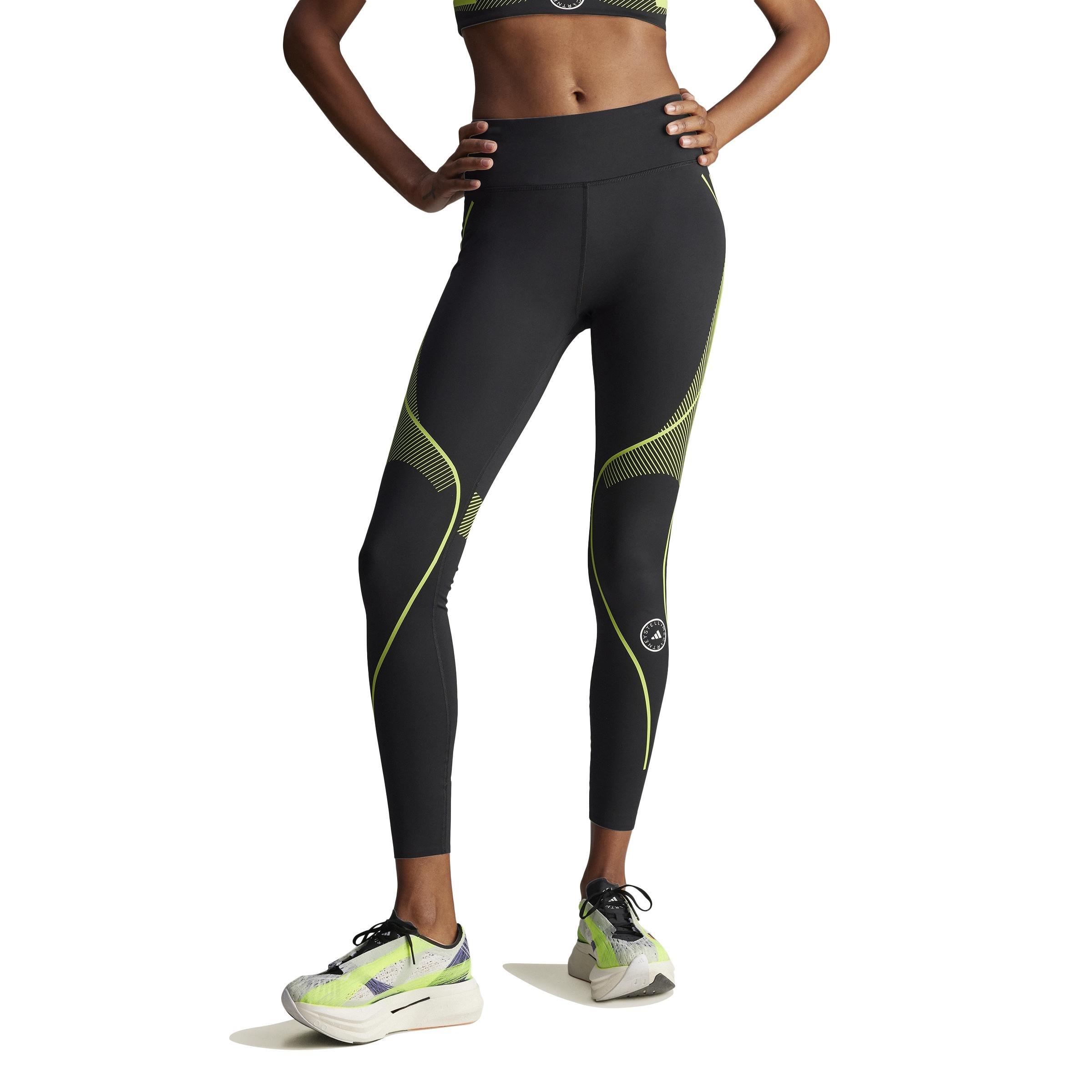 adidas by Stella McCartney TruePace Long Running Leggings, Black, , large image number 6