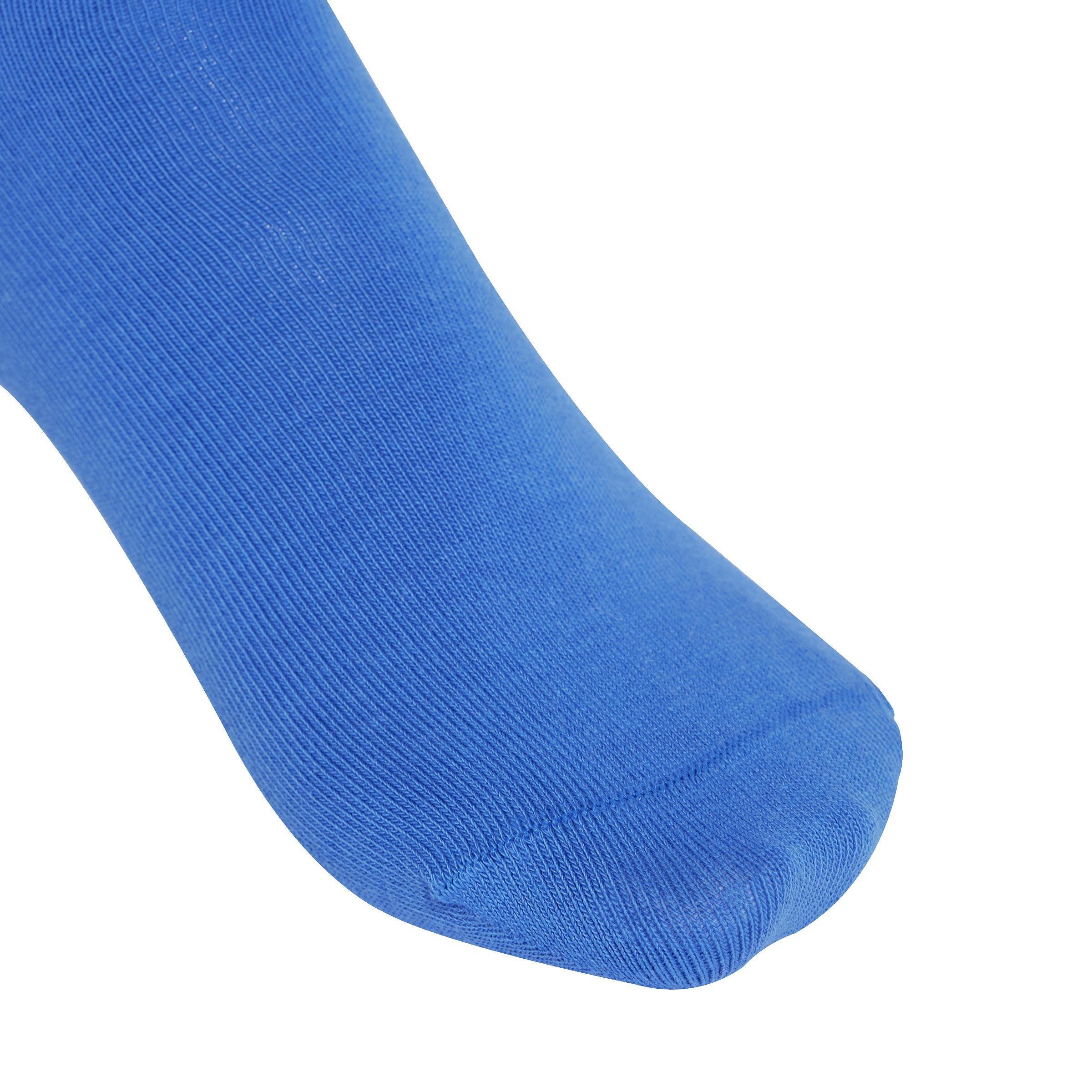 Unisex Solid Crew Socks 3 Pairs, Multicolour, A901_ONE, large image number 1