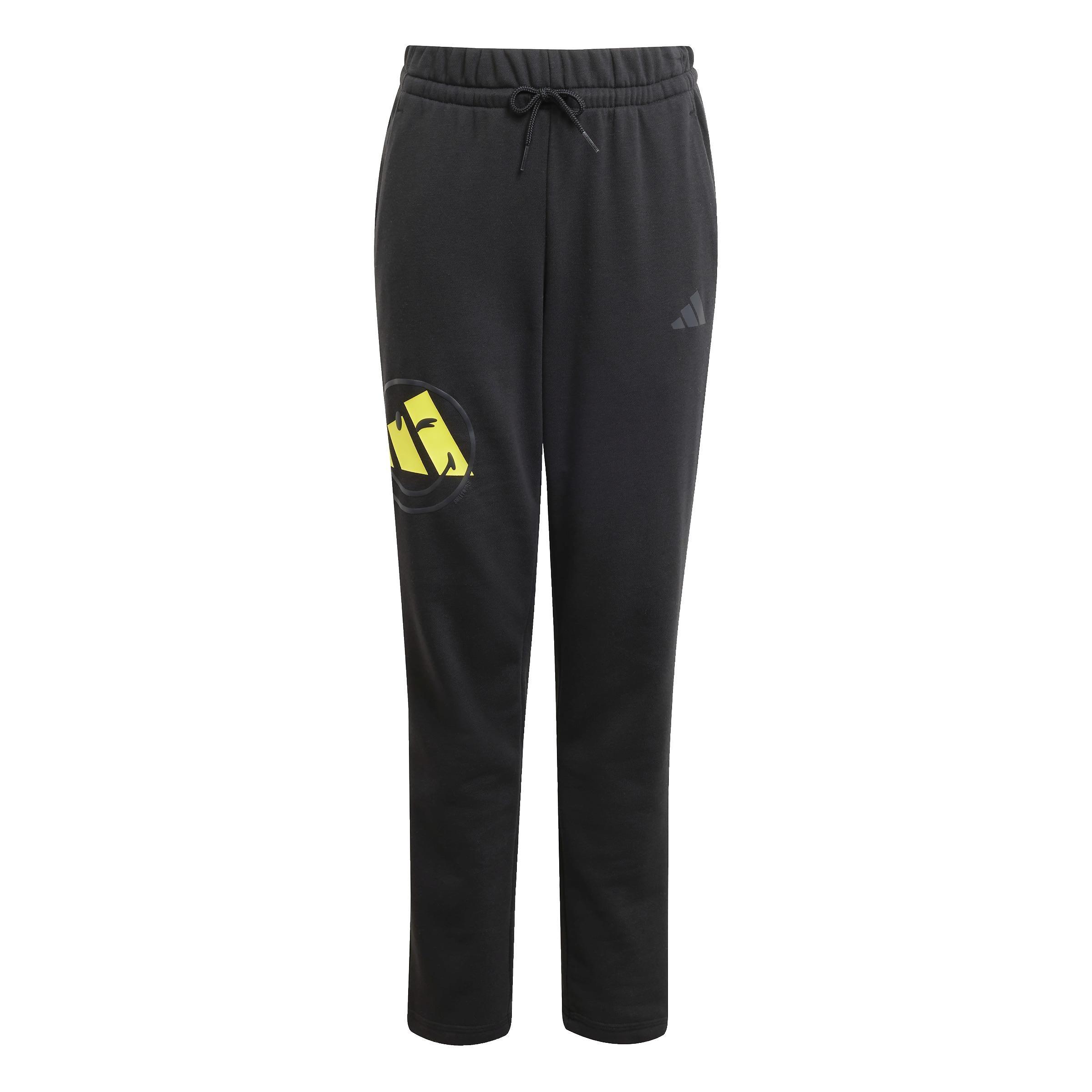 Kids Unisex adidas x Smileyworld Joggers, Black