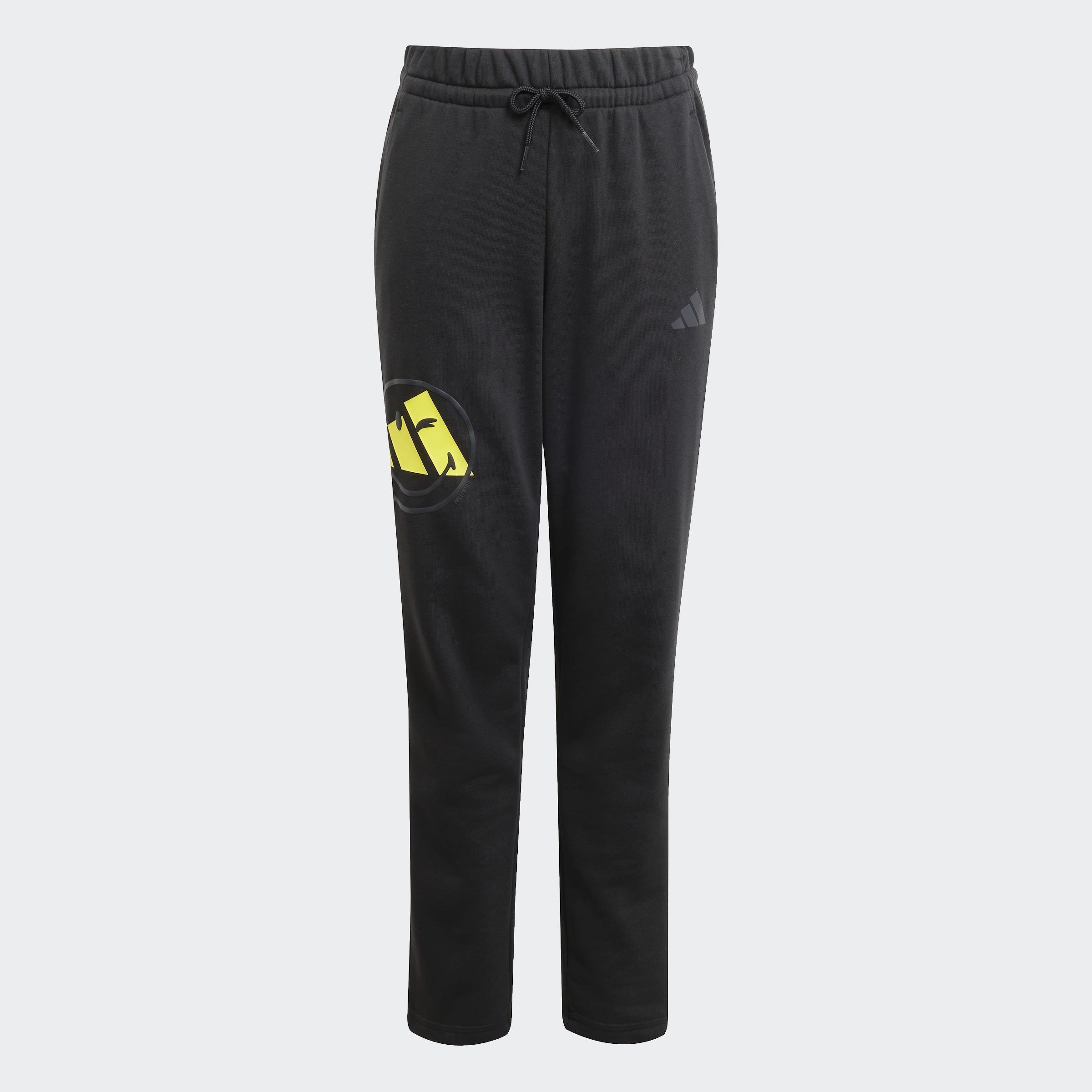 Kids Unisex adidas x Smileyworld Joggers, Black, A901_ONE, large image number 2