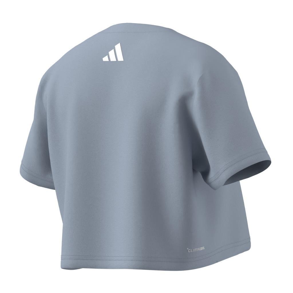 Kids Unisex adidas x Smileyworld Training T-Shirt, Blue, A901_ONE, large image number 8