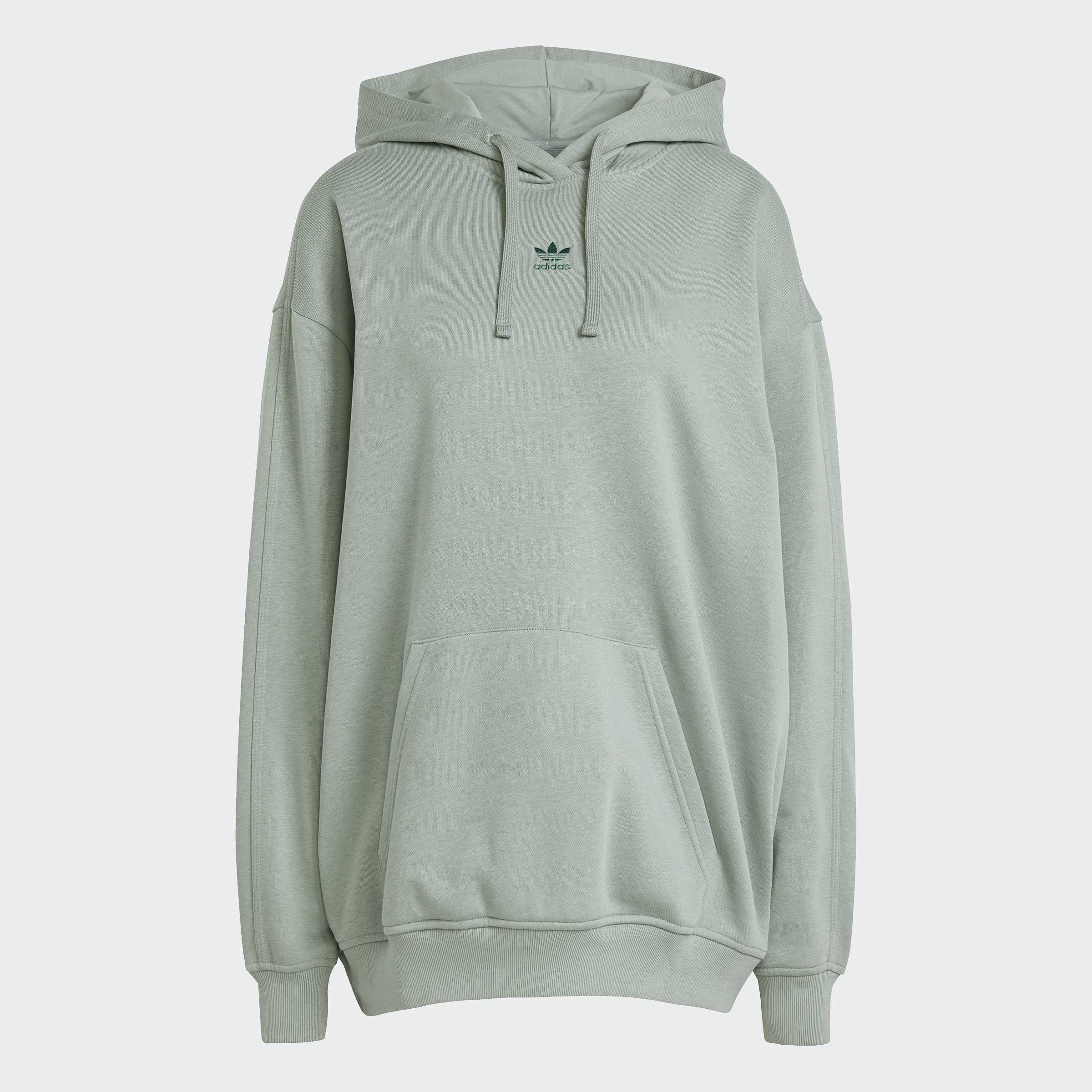 Essentials Oversized Fleece Hoodie, Green, A901_ONE, large image number 0