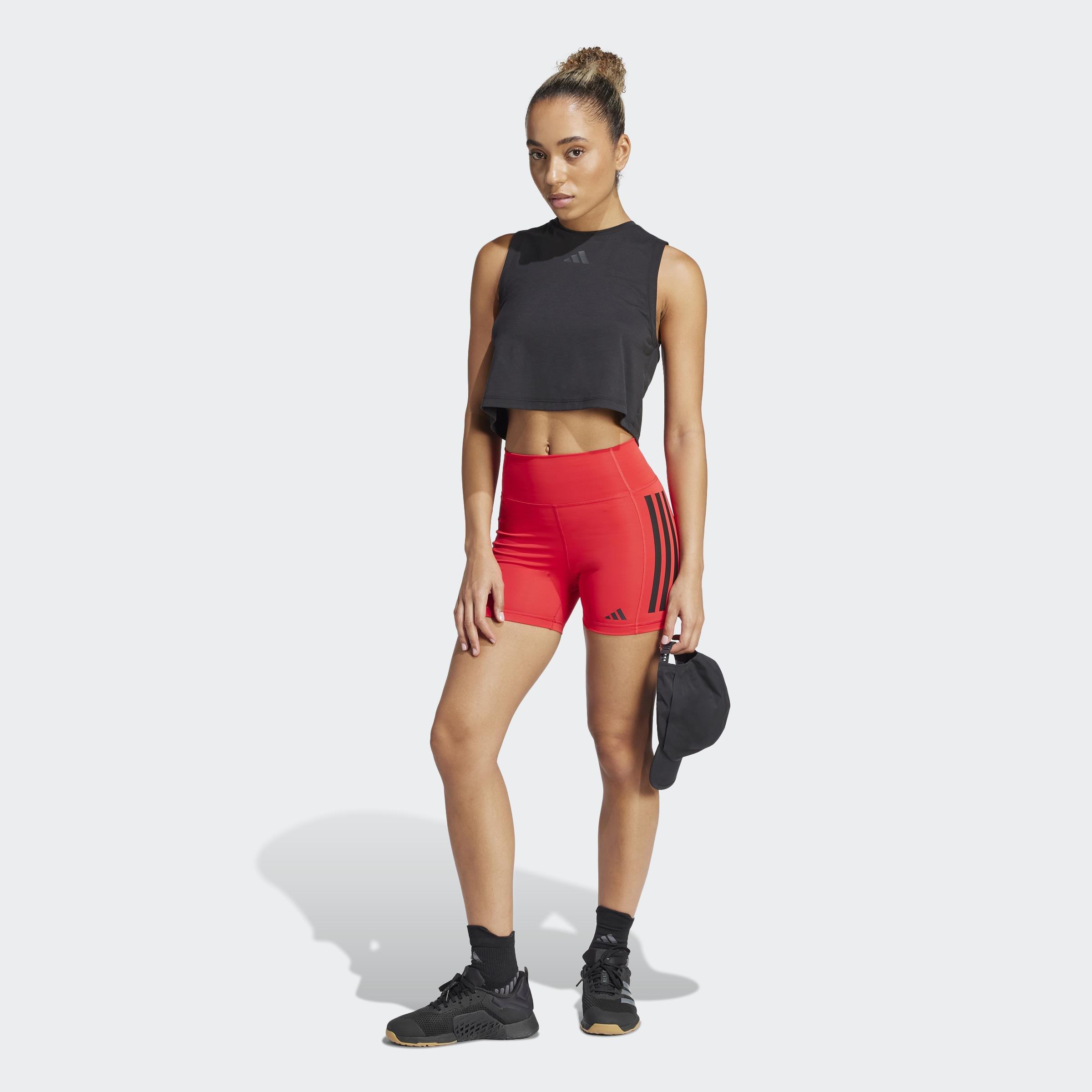 Power 3-Stripes Boxy Tank Top, Black, A901_ONE, large image number 12
