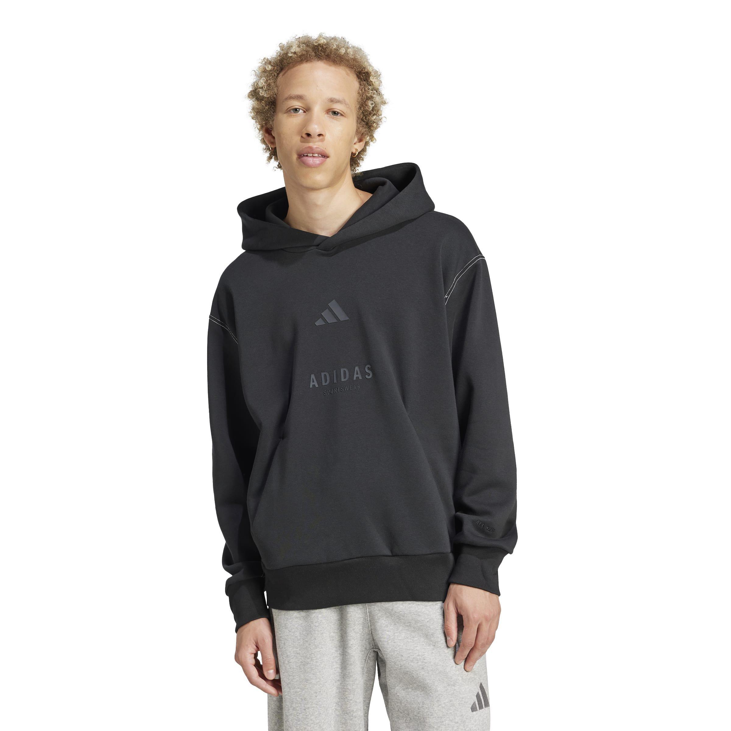 ALL SZN Fleece Graphic Hoodie, Black, A901_ONE, large image number 5