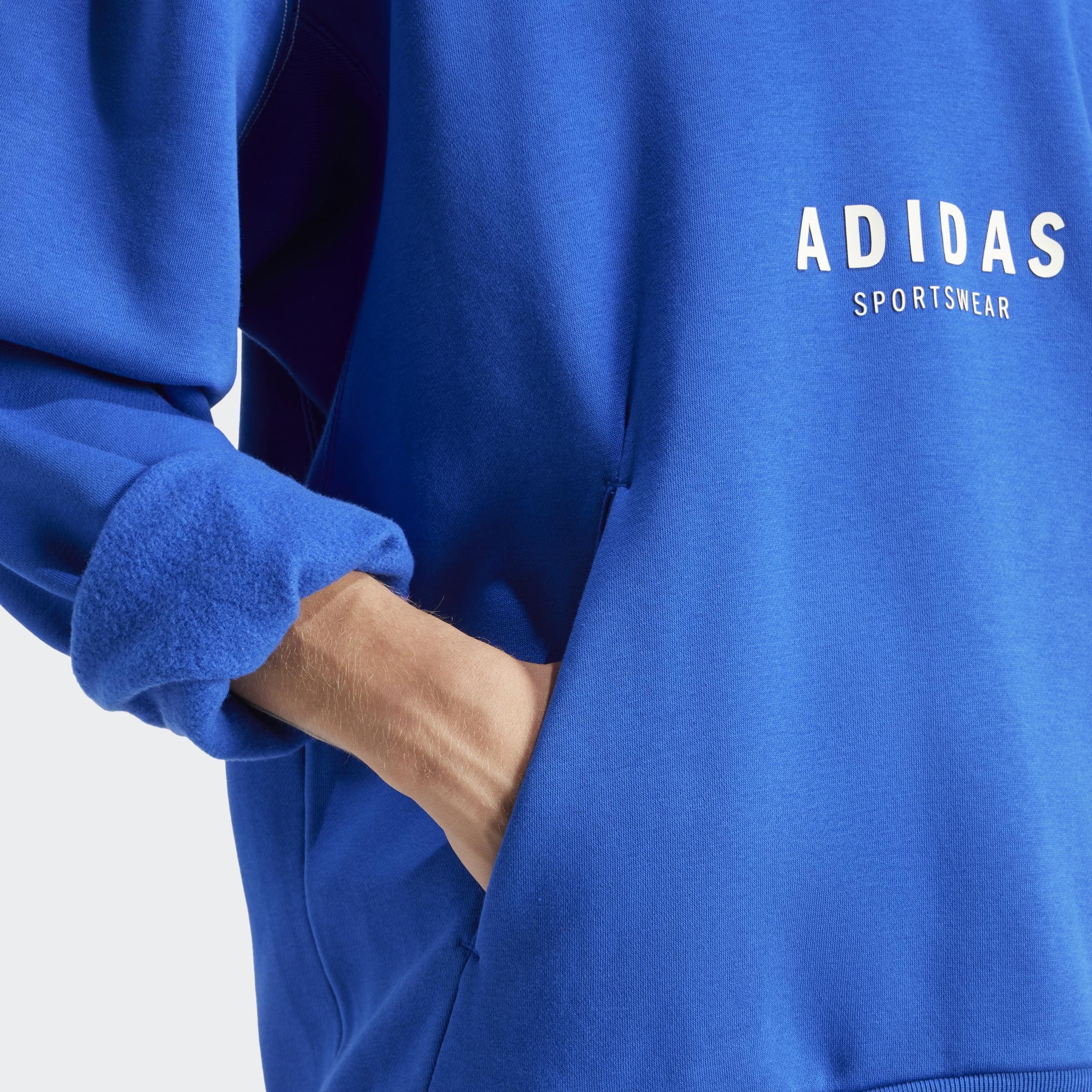 ALL SZN Fleece Graphic Hoodie, Blue, A901_ONE, large image number 3