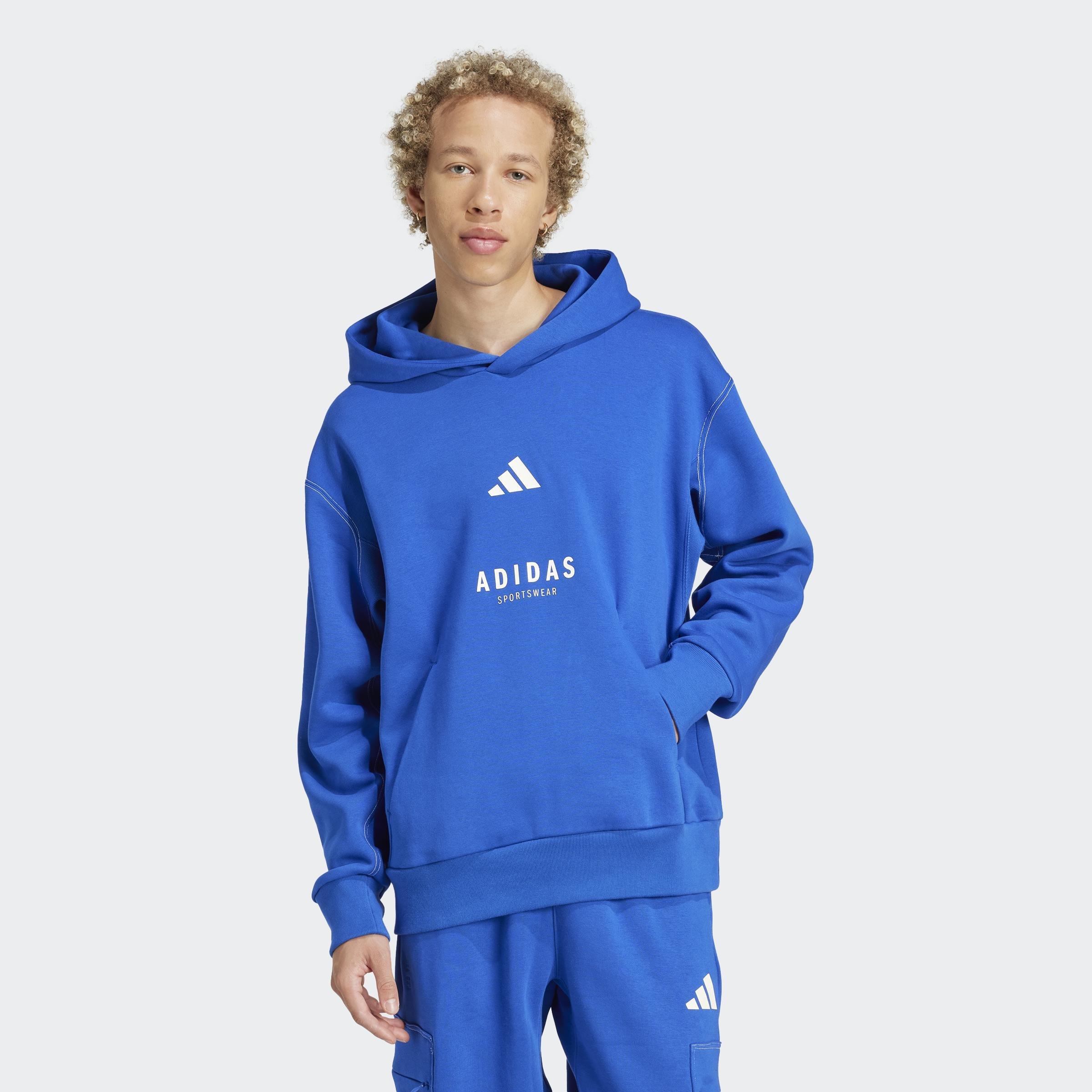 ALL SZN Fleece Graphic Hoodie, Blue, A901_ONE, large image number 5