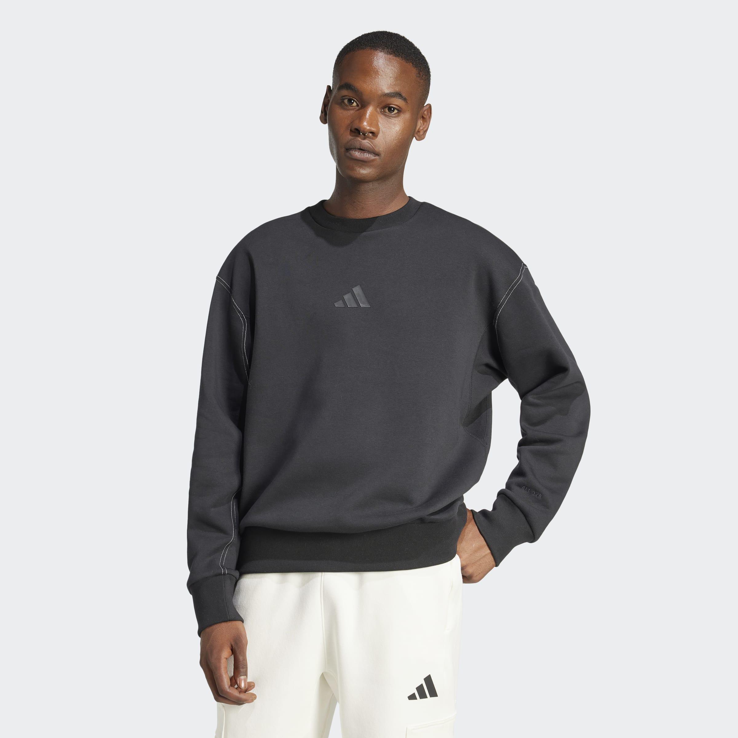 ALL SZN Fleece Graphic Sweatshirt, Black, A901_ONE, large image number 5