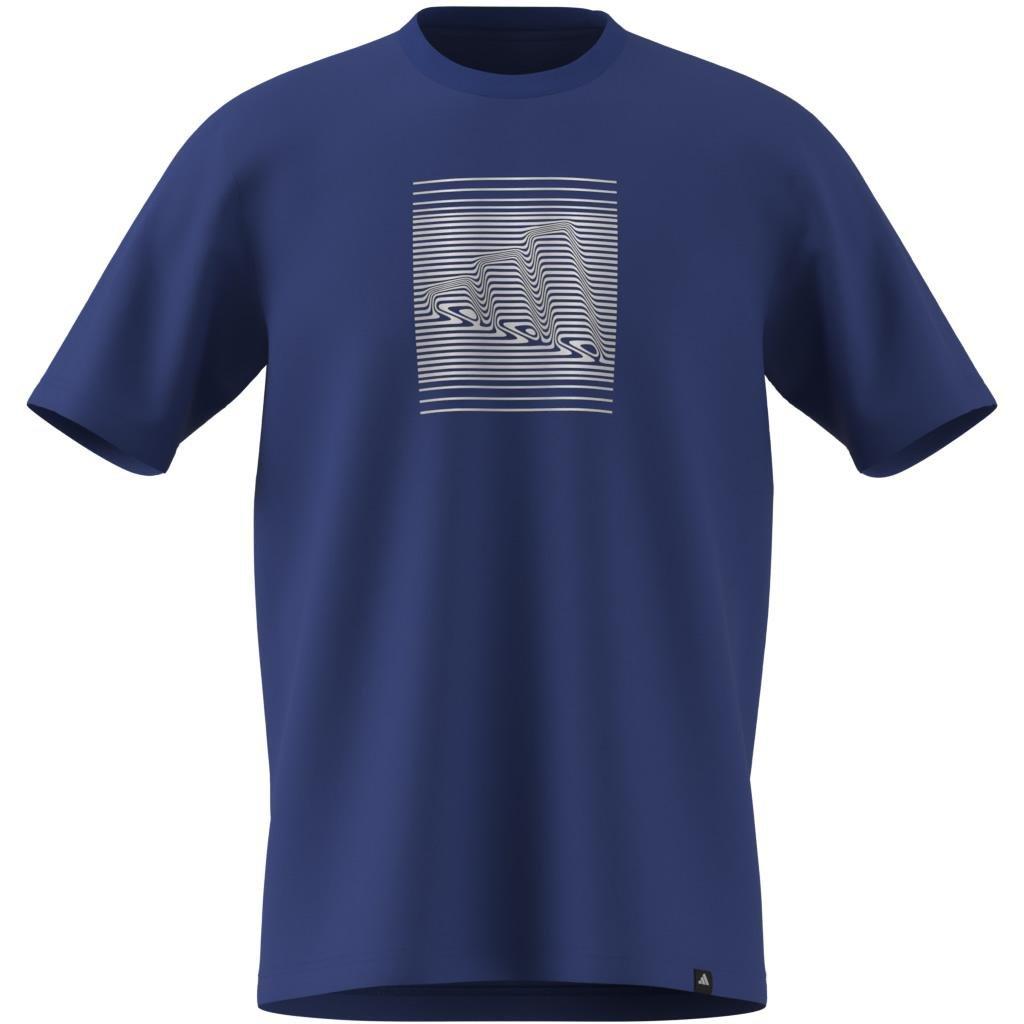 Tech Metallic Graphic T-Shirt, Blue, A901_ONE, large image number 10