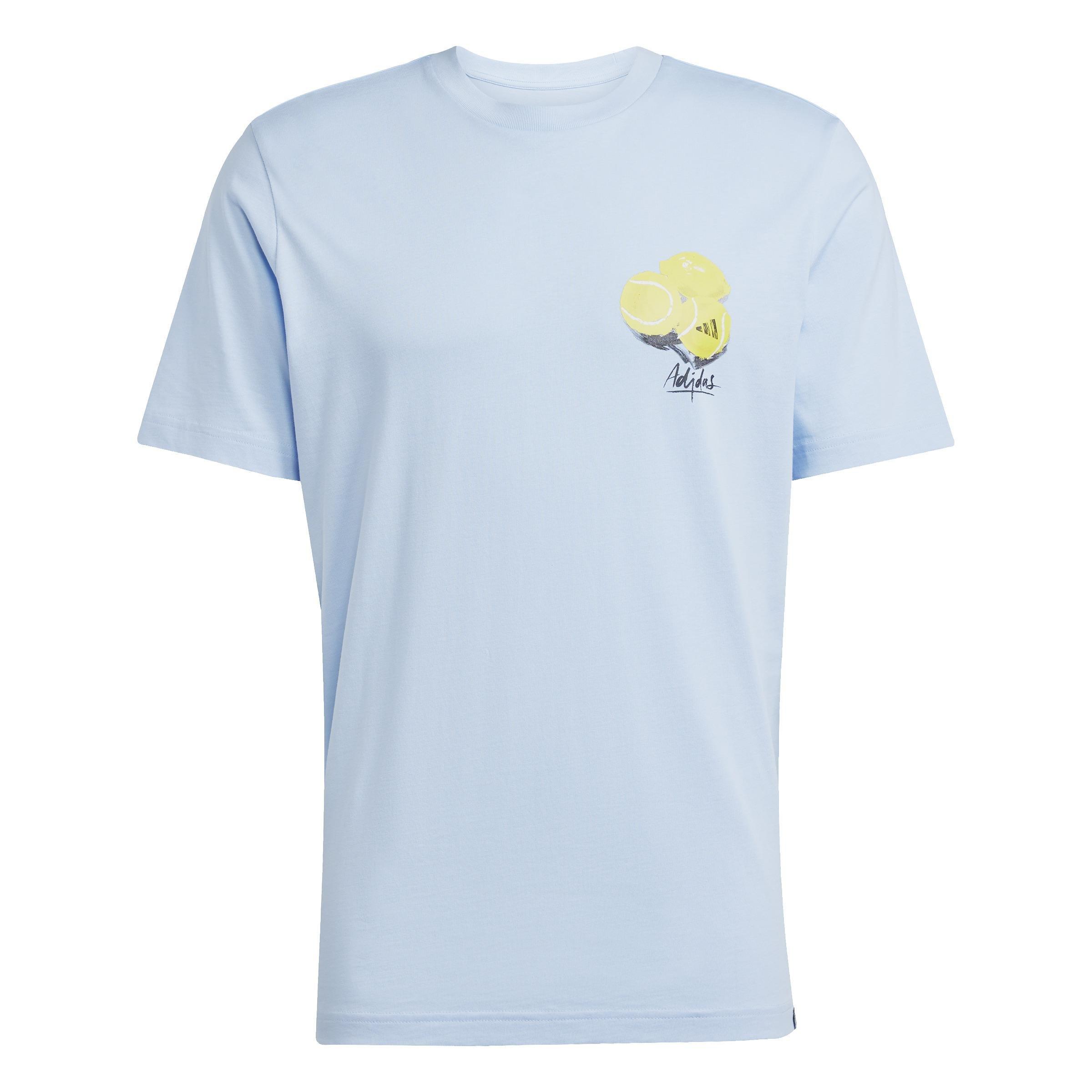 Lounge Still Life Lemons Graphic T-Shirt, Blue, A901_ONE, large image number 0