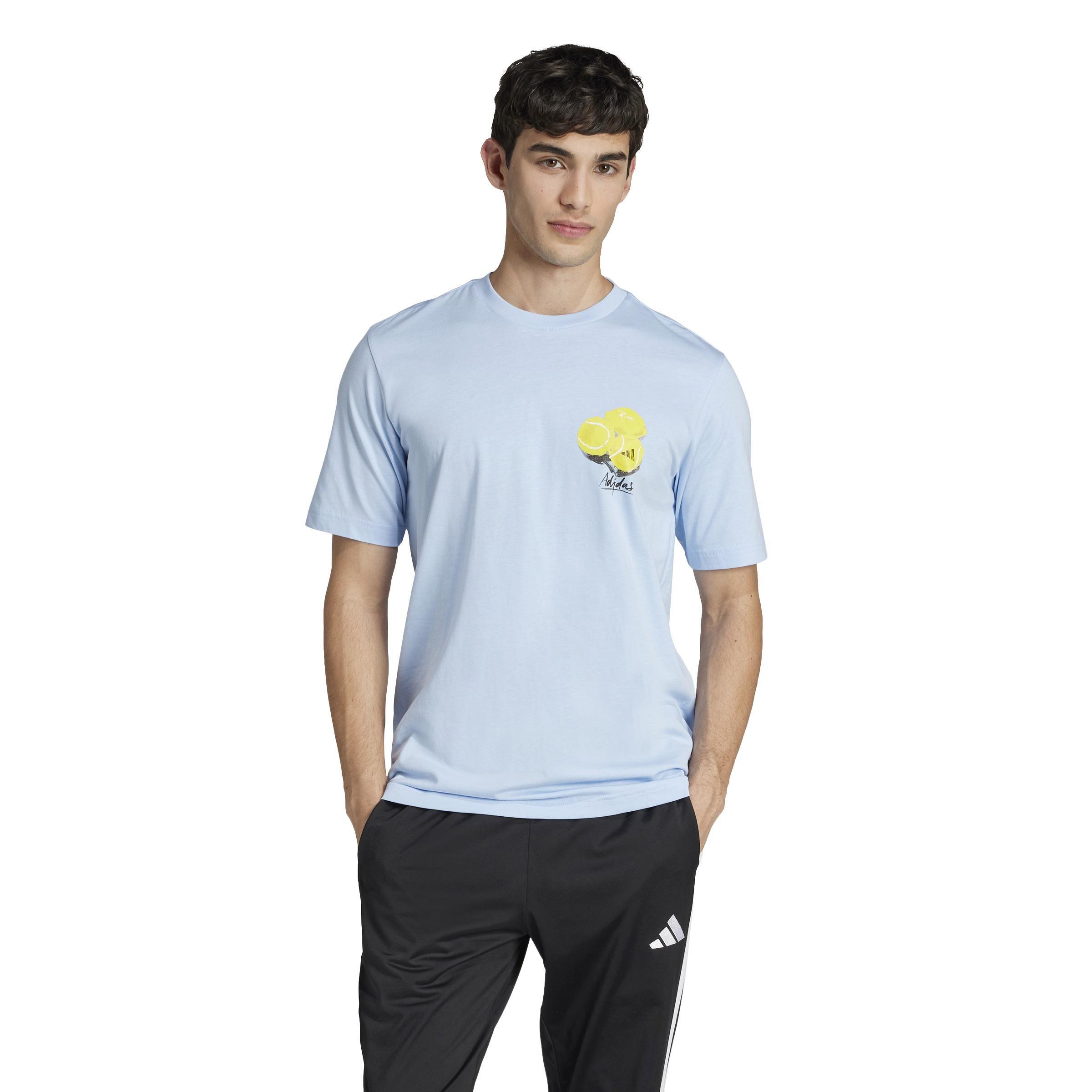 Lounge Still Life Lemons Graphic T-Shirt, Blue, A901_ONE, large image number 8