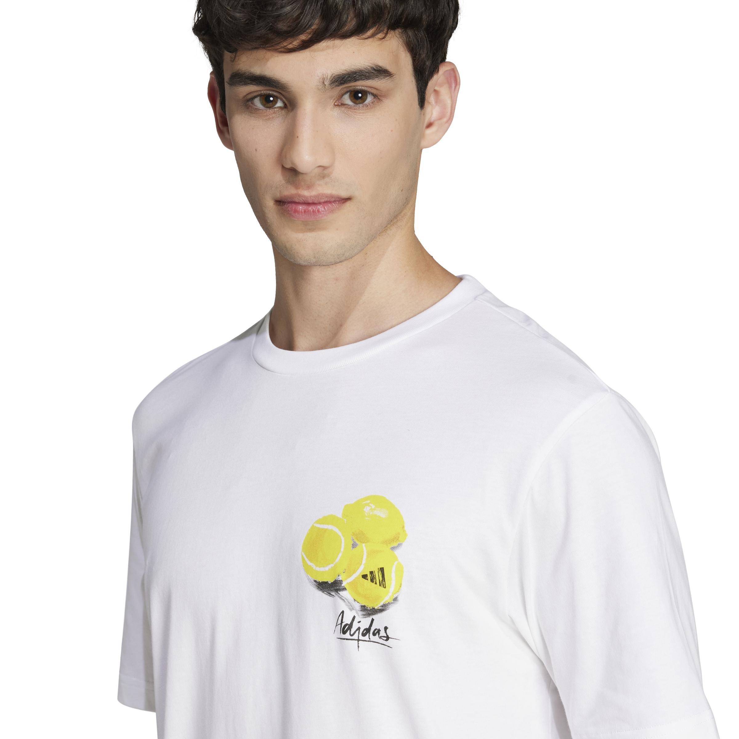 Lounge Still Life Lemons Graphic T-Shirt, White, A901_ONE, large image number 4