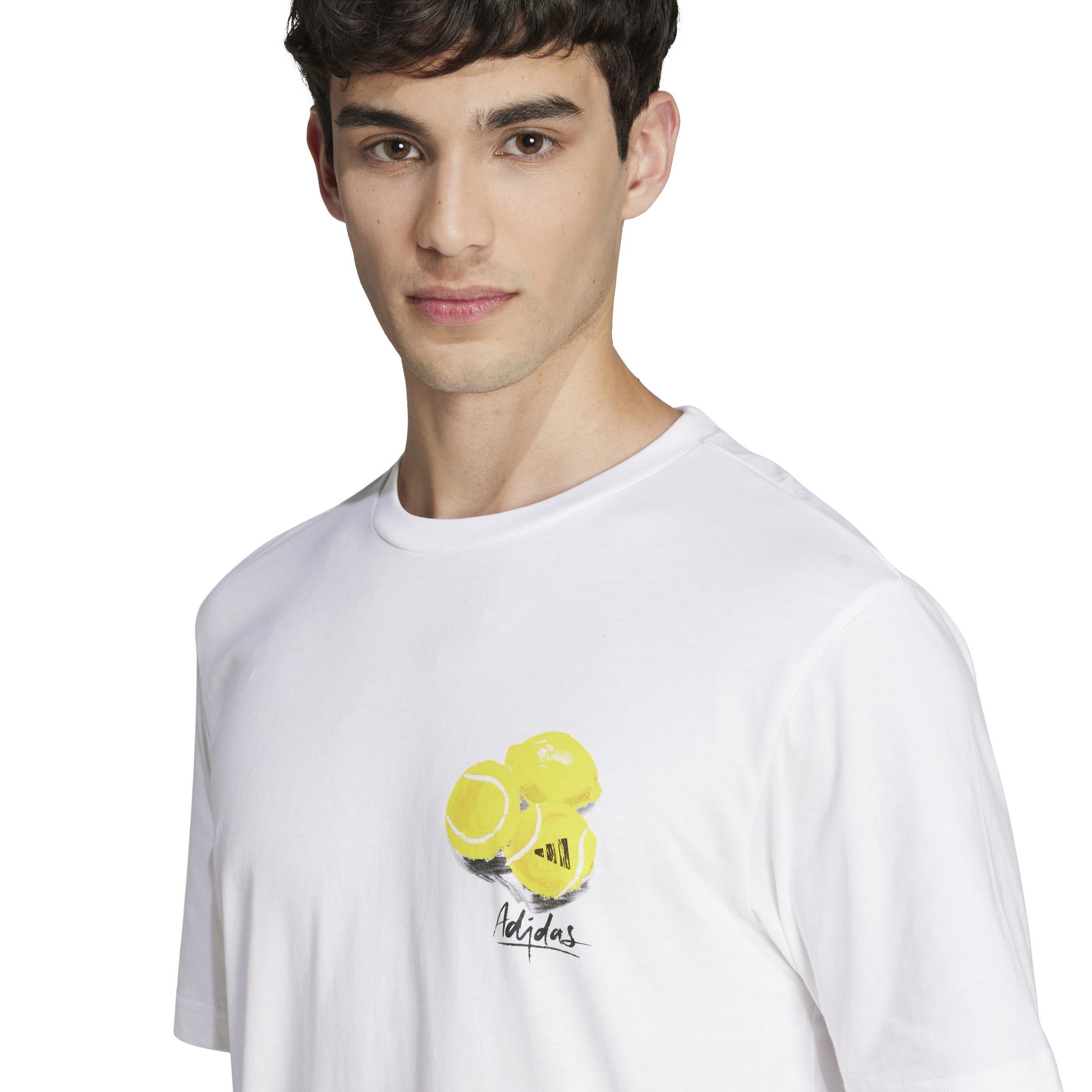Lounge Still Life Lemons Graphic T-Shirt, White, A901_ONE, large image number 6