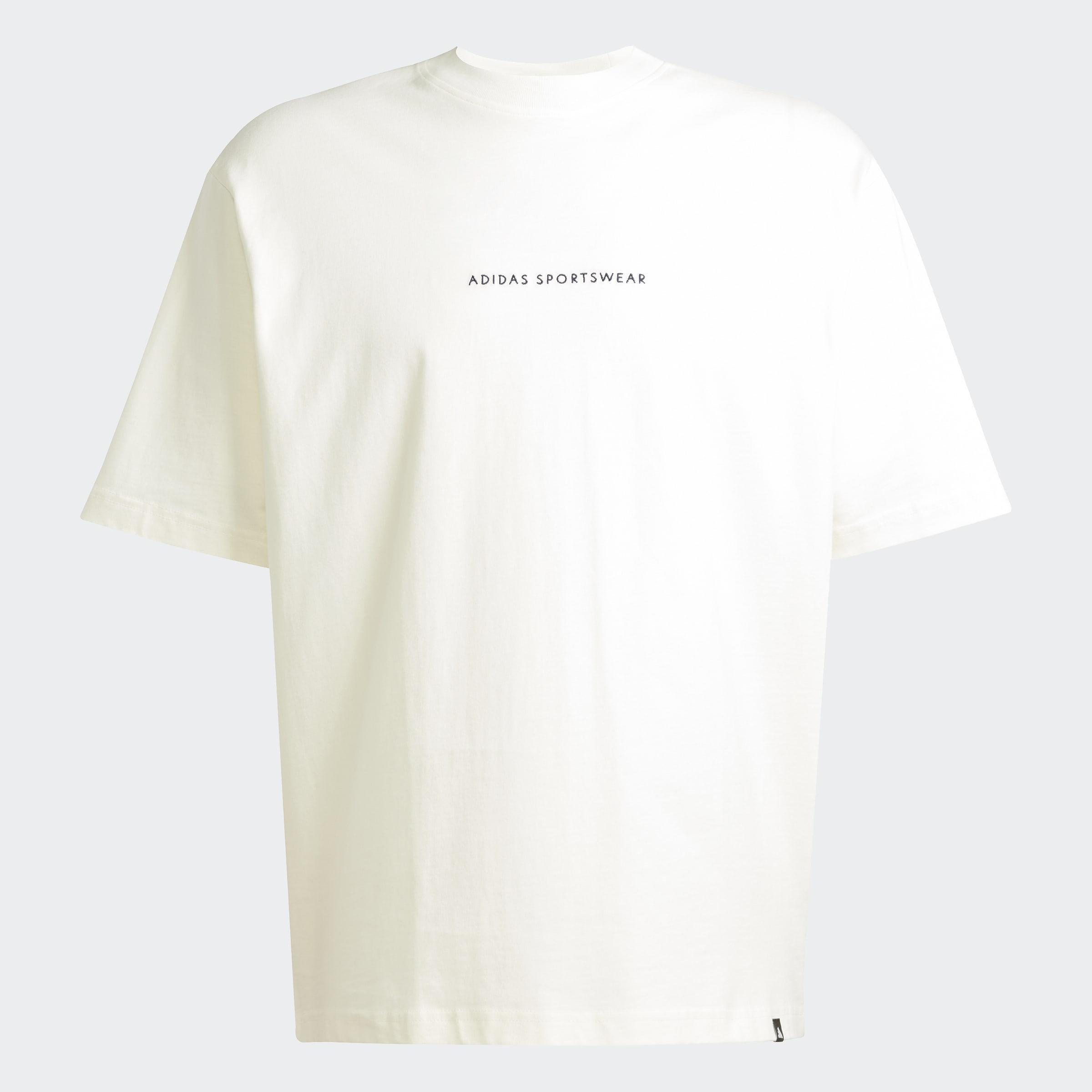 Codes Doodle Camp Graphic T-Shirt, White, A901_ONE, large image number 0