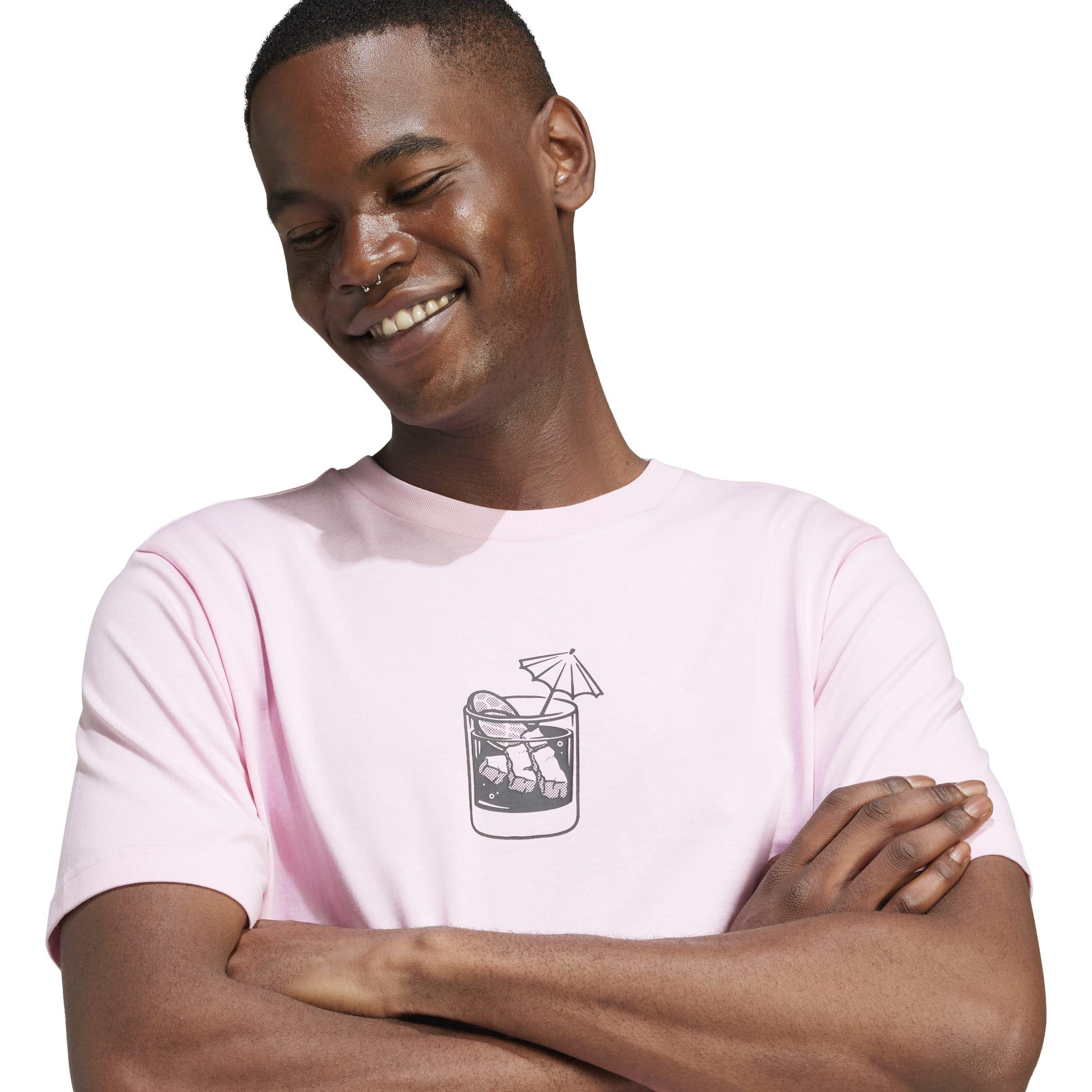 Lounge Drink Graphic Tee, Pink, A901_ONE, large image number 3