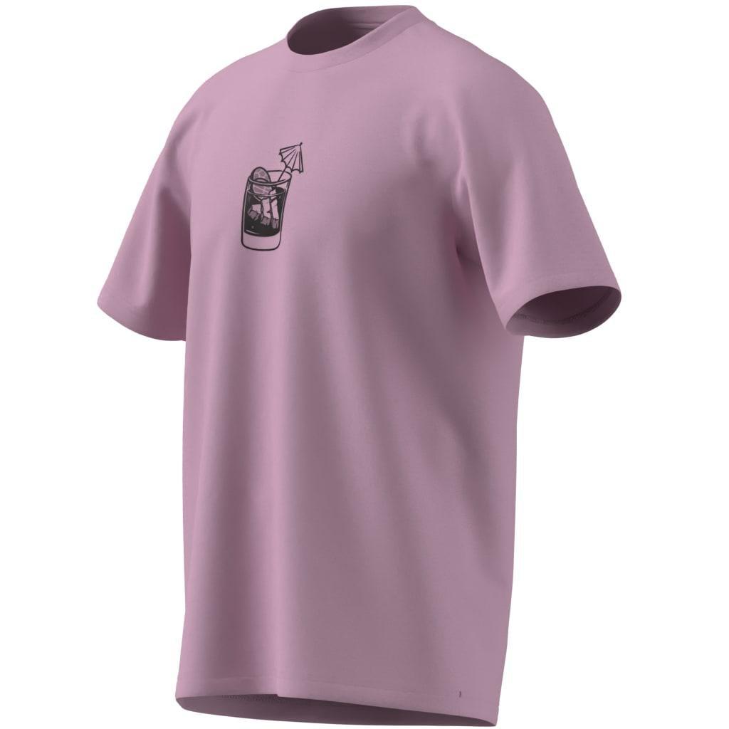 Lounge Drink Graphic Tee, Pink, A901_ONE, large image number 8