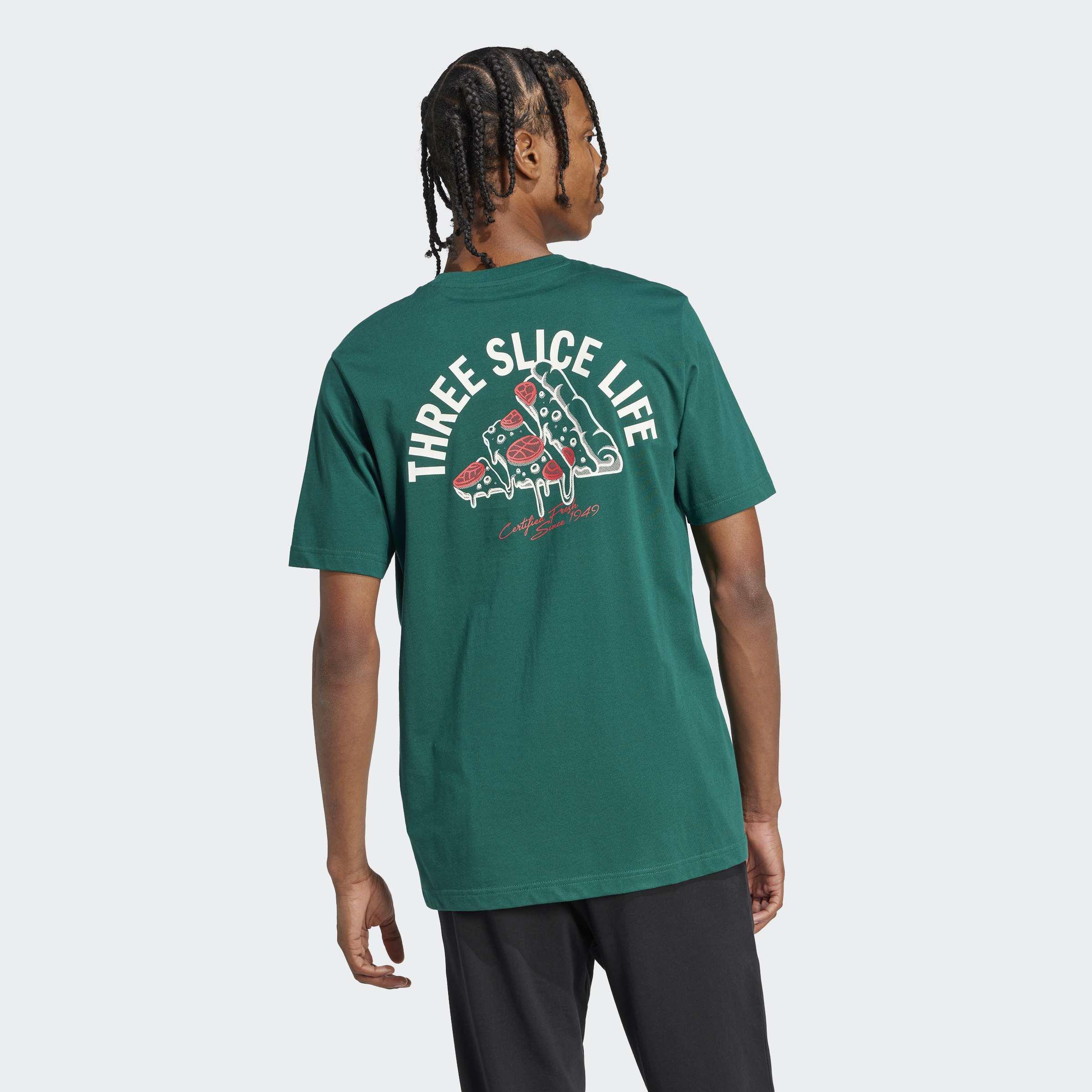 Lounge Pizza Graphic T-Shirt, Green, A901_ONE, large image number 1